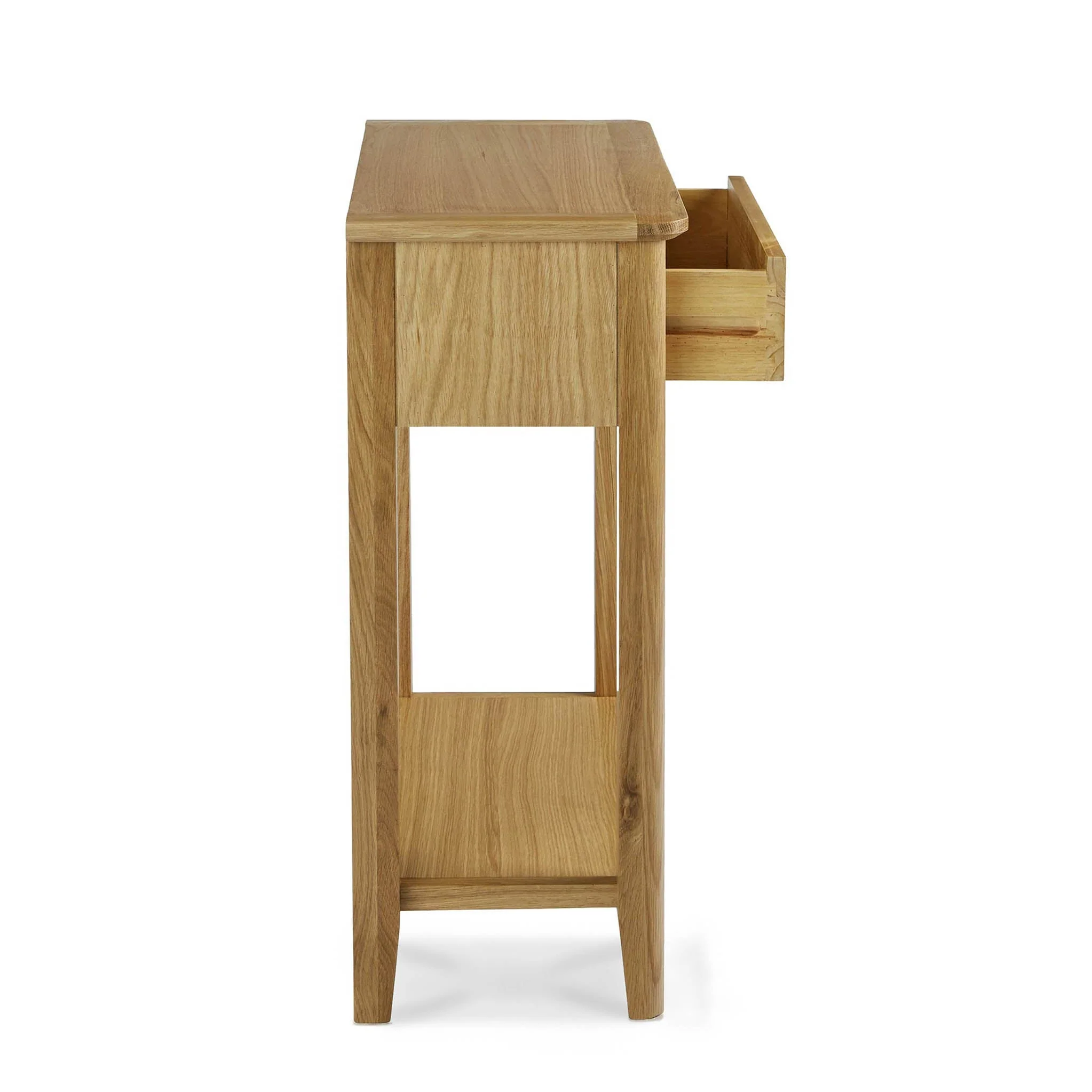 Alba Oak Telephone Table - Image 4