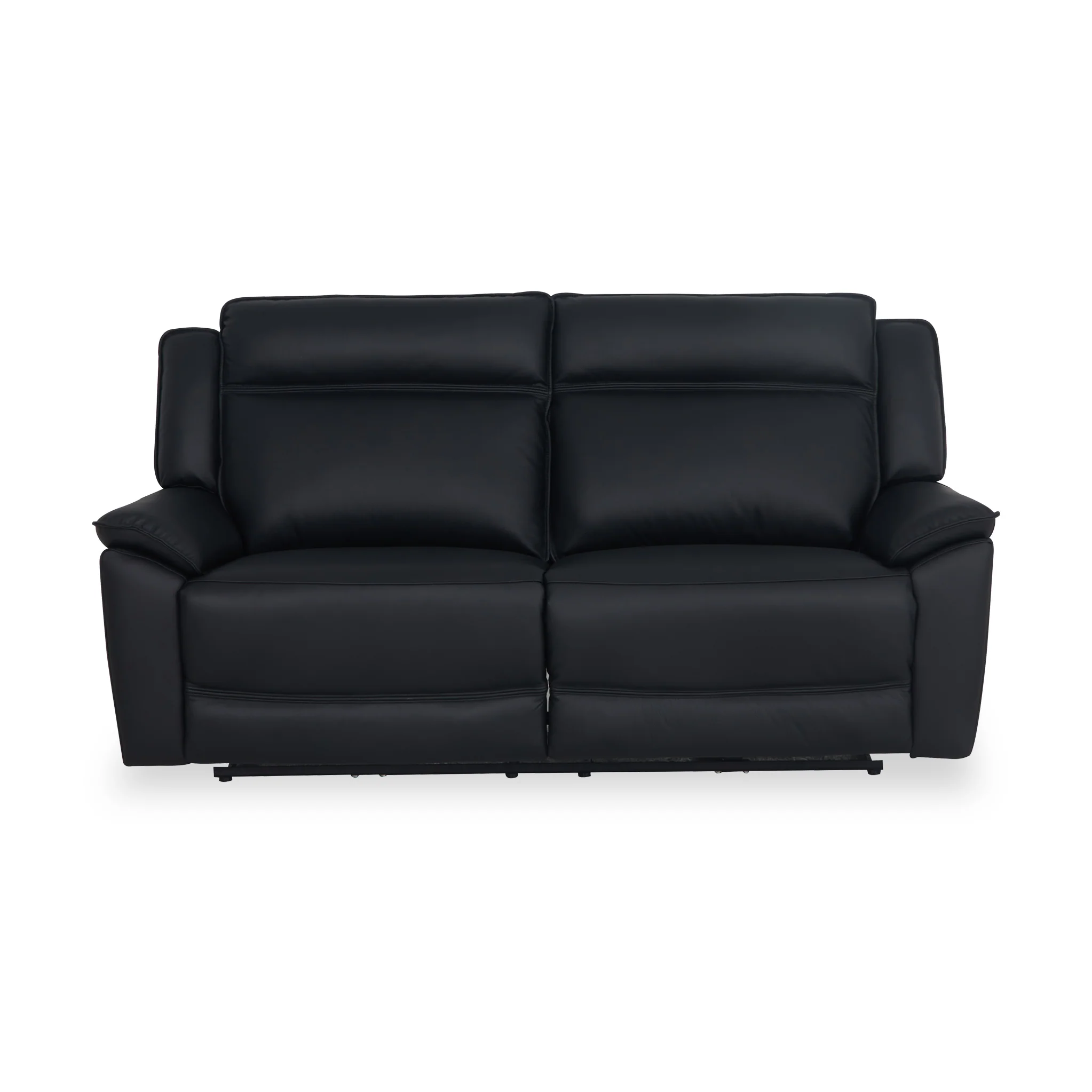 Alden Power Leather Recliner 3 Seater Sofa - Image 6