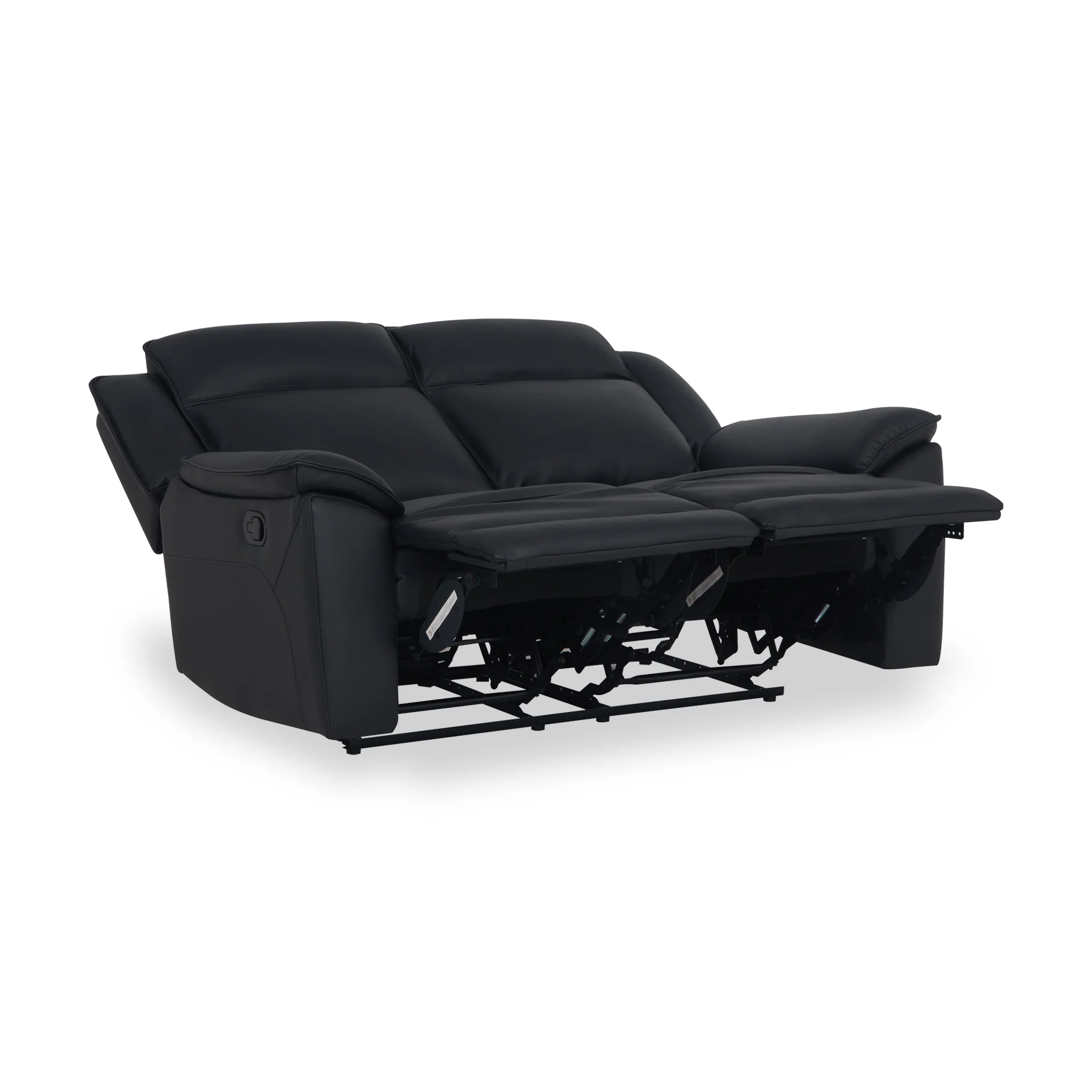 Alden Leather Recliner 2 Seater Sofa - Image 4