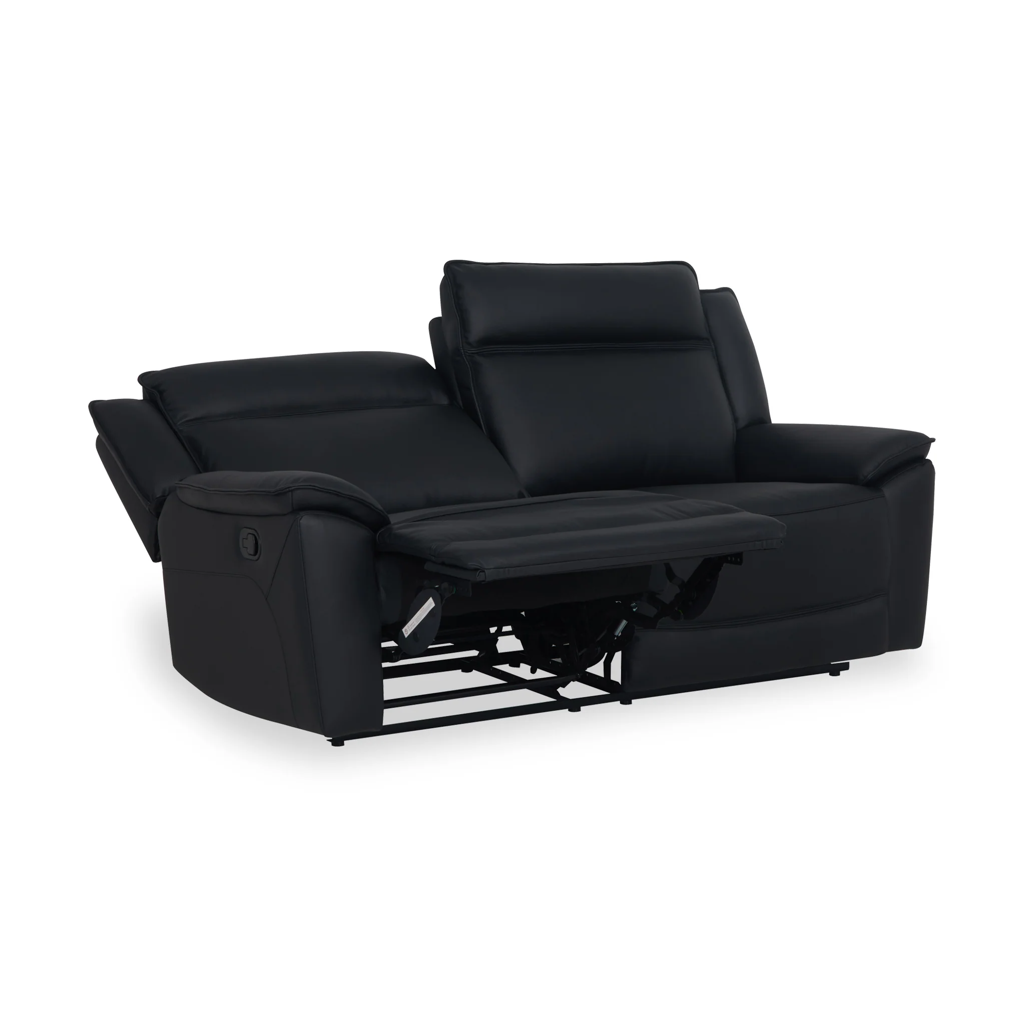 Alden Leather Recliner 3 Seater Sofa - Image 4