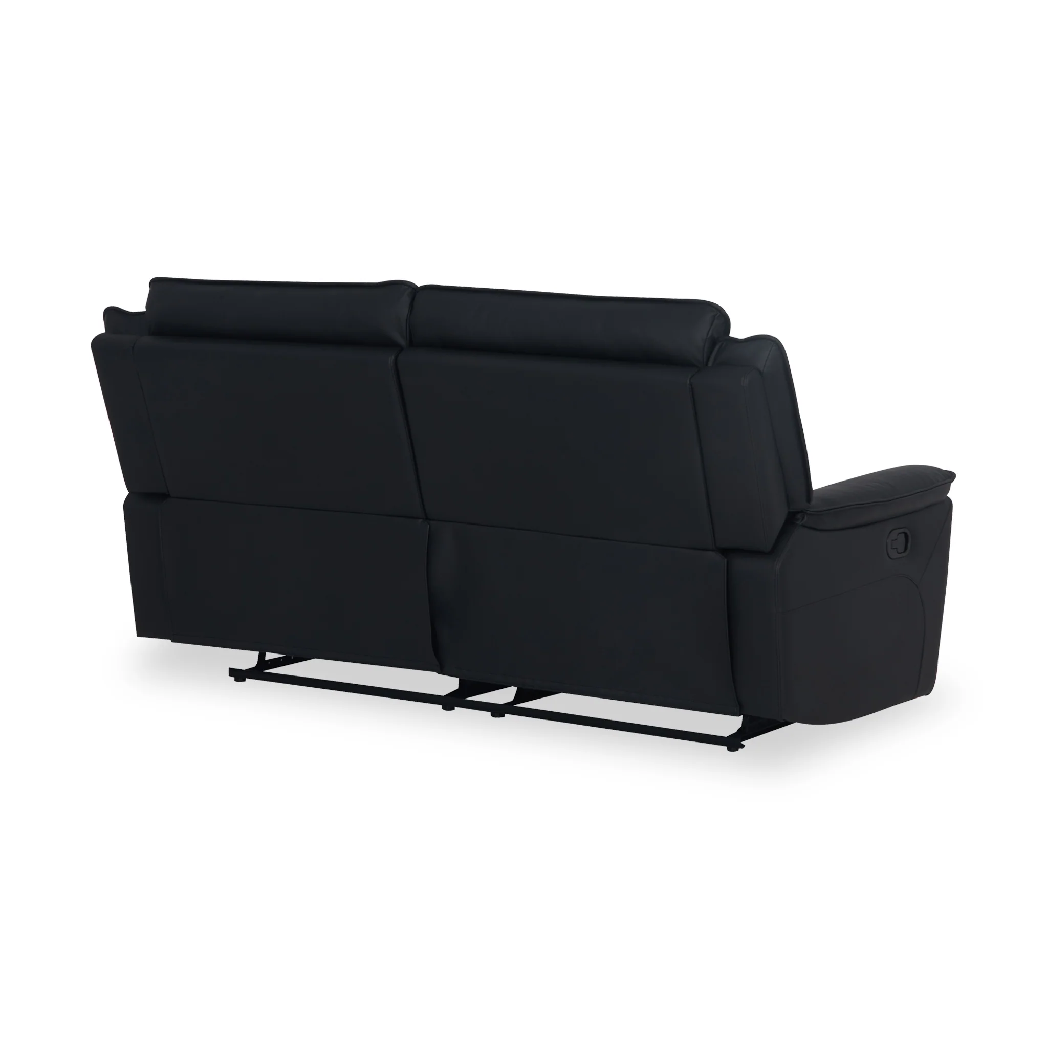 Alden Leather Recliner 3 Seater Sofa - Image 6