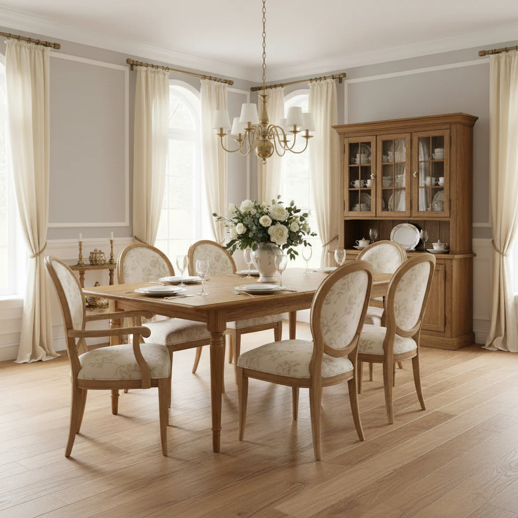 Alderley Oak 180-230cm Extendable Dining Table - Image 3