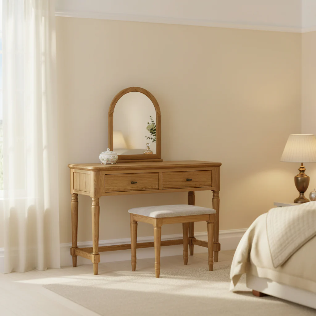 Alderley Oak Dressing Table - Image 2