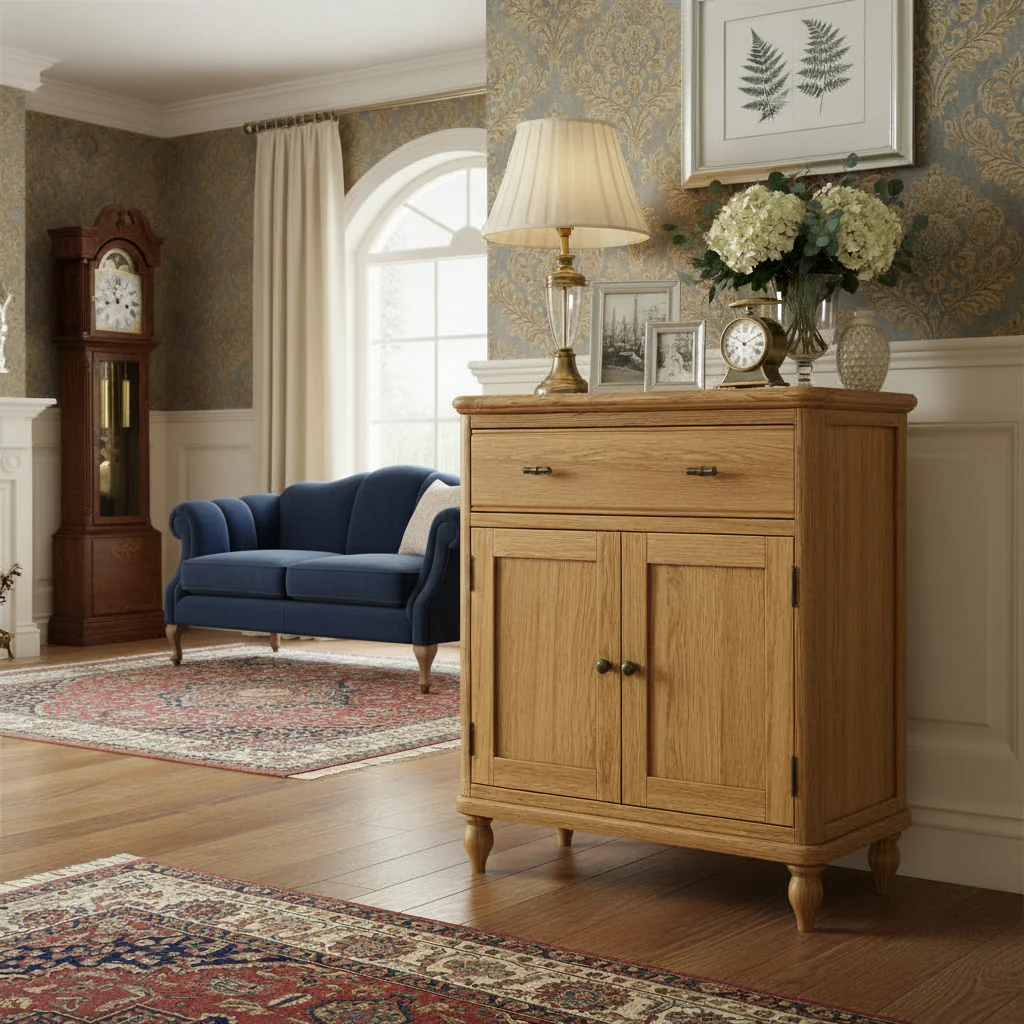 Alderley Oak Mini Sideboard - Image 2