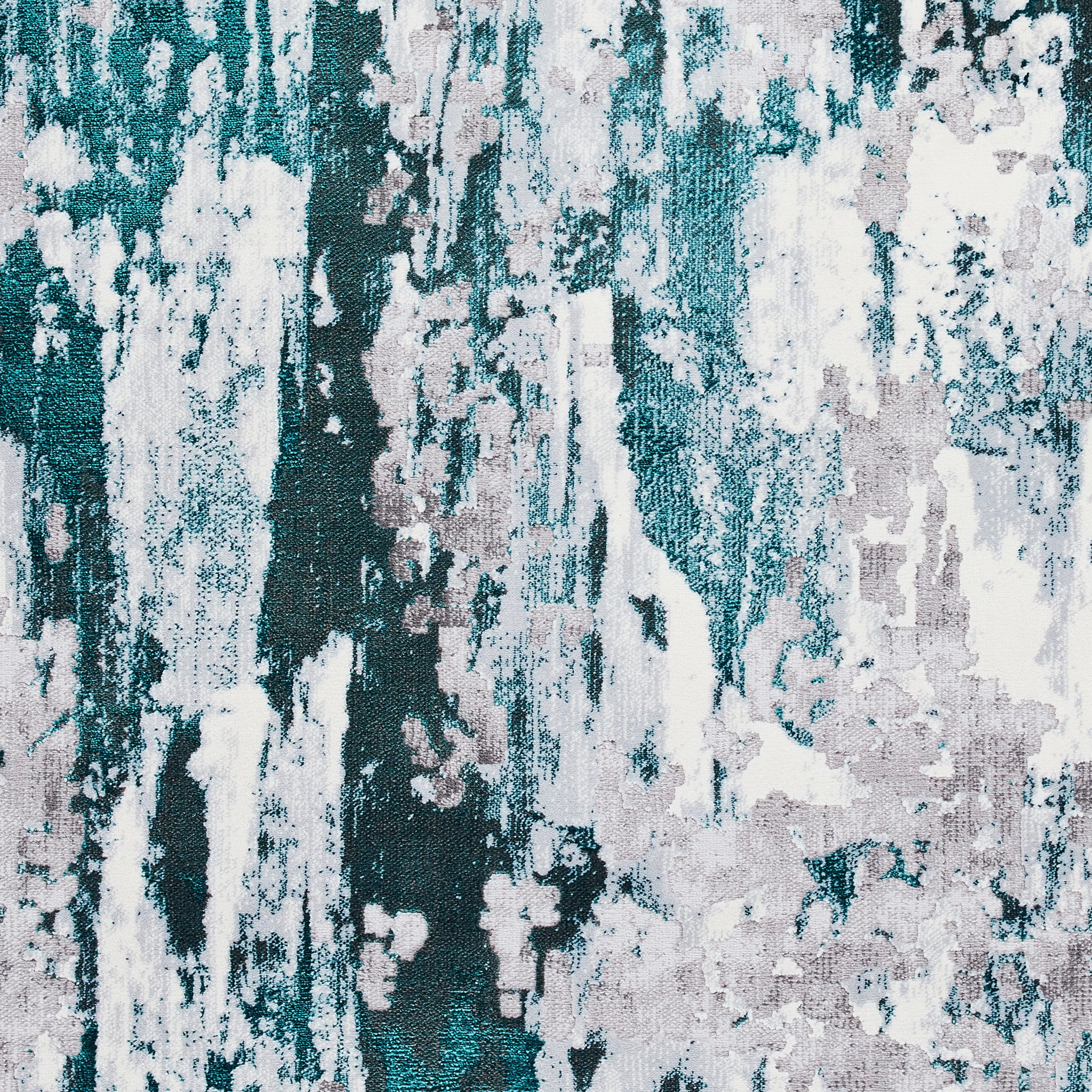 Aldrin Distressed Metallic Effect Rug - Image 14