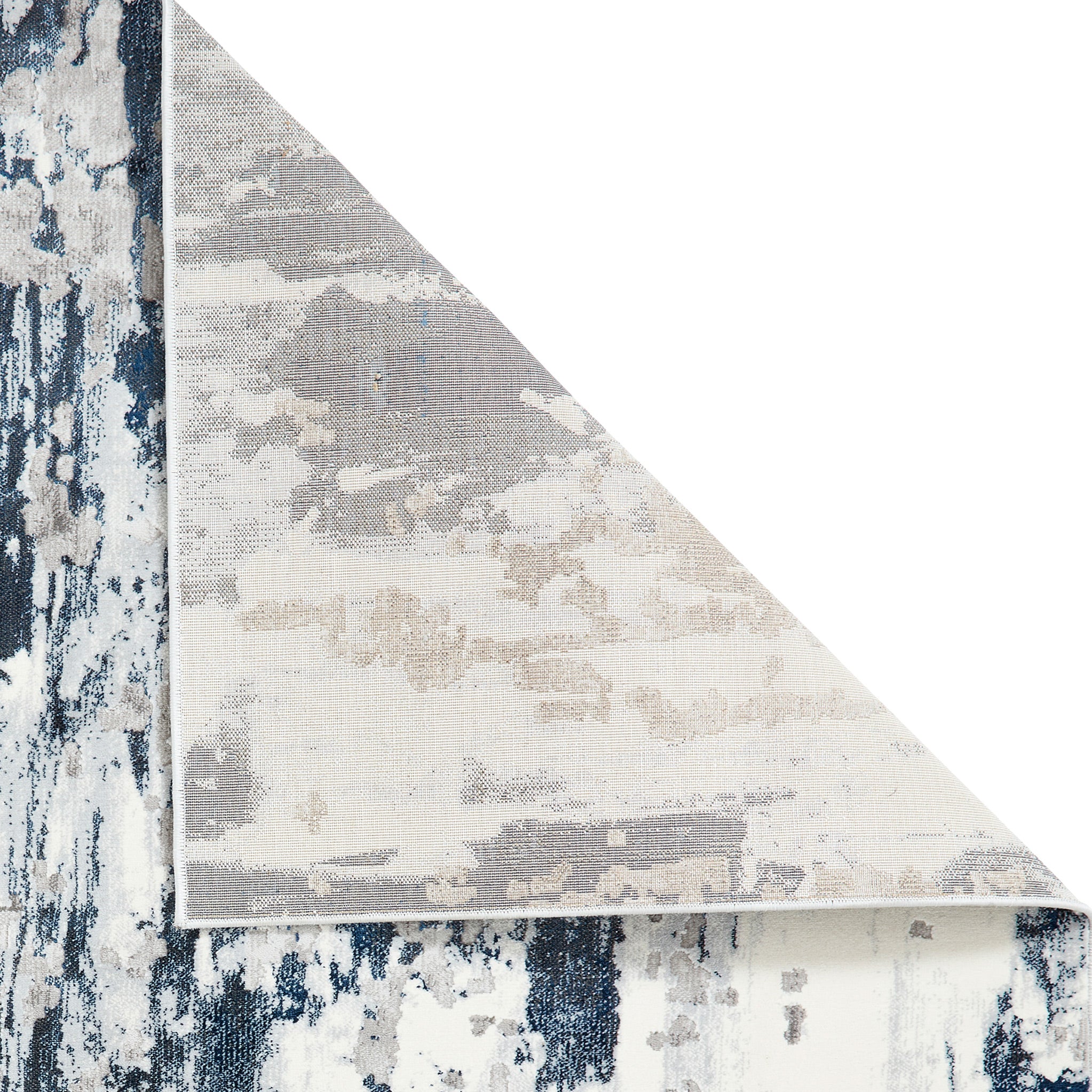 Aldrin Distressed Metallic Effect Rug - Image 24