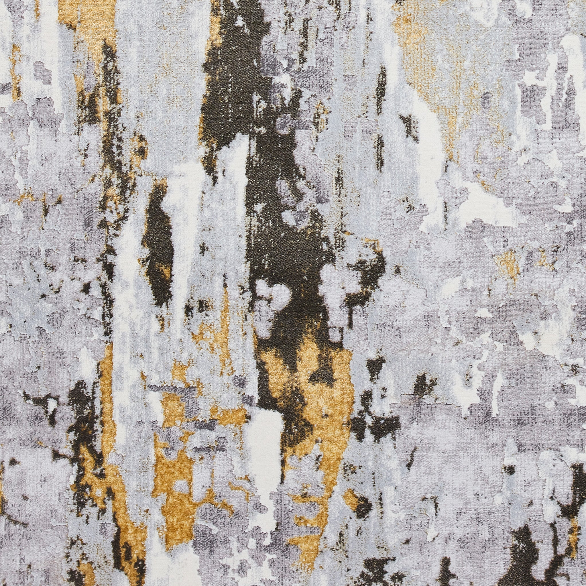 Aldrin Distressed Metallic Effect Rug - Image 39