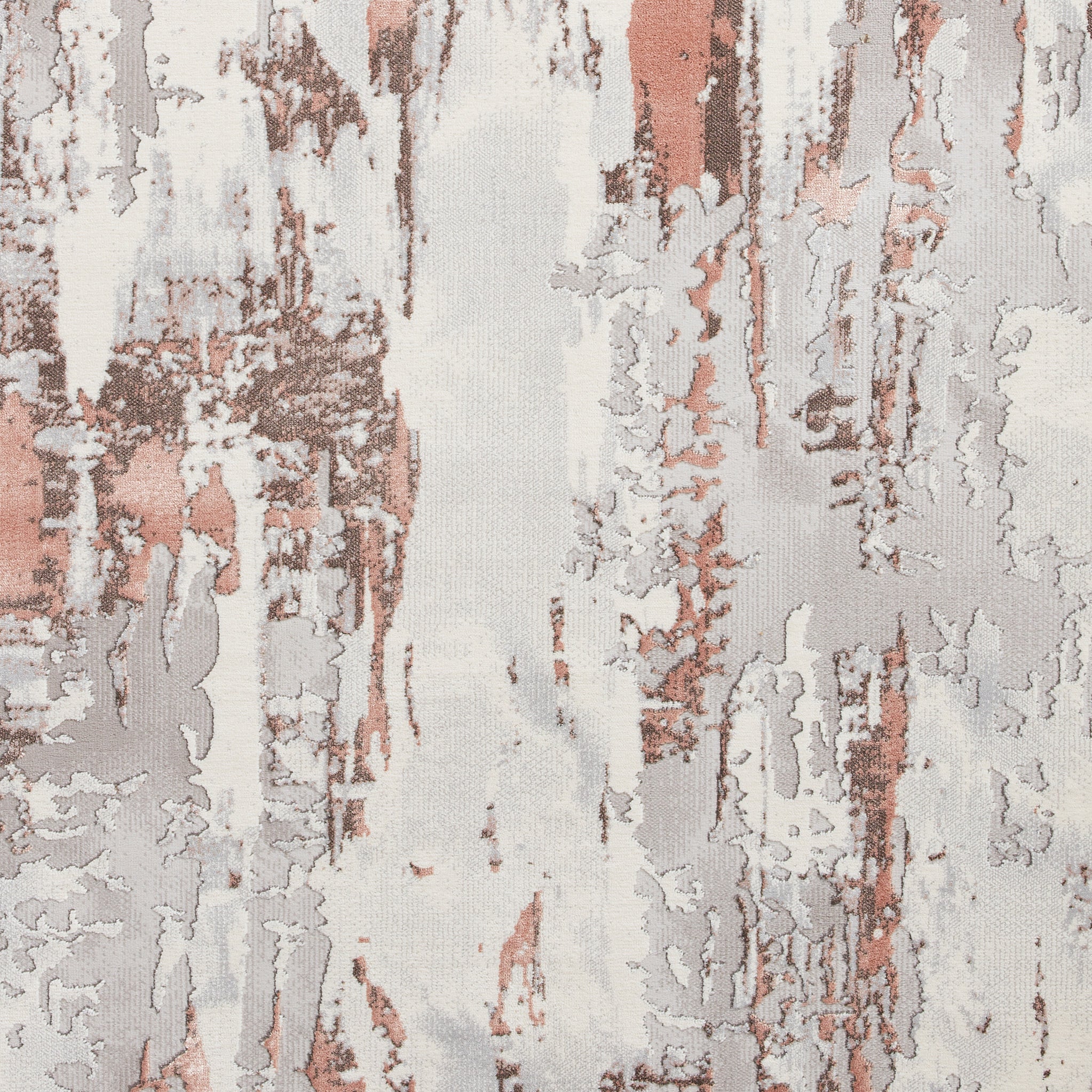 Aldrin Grey Distressed Patterned Rug - Image 39