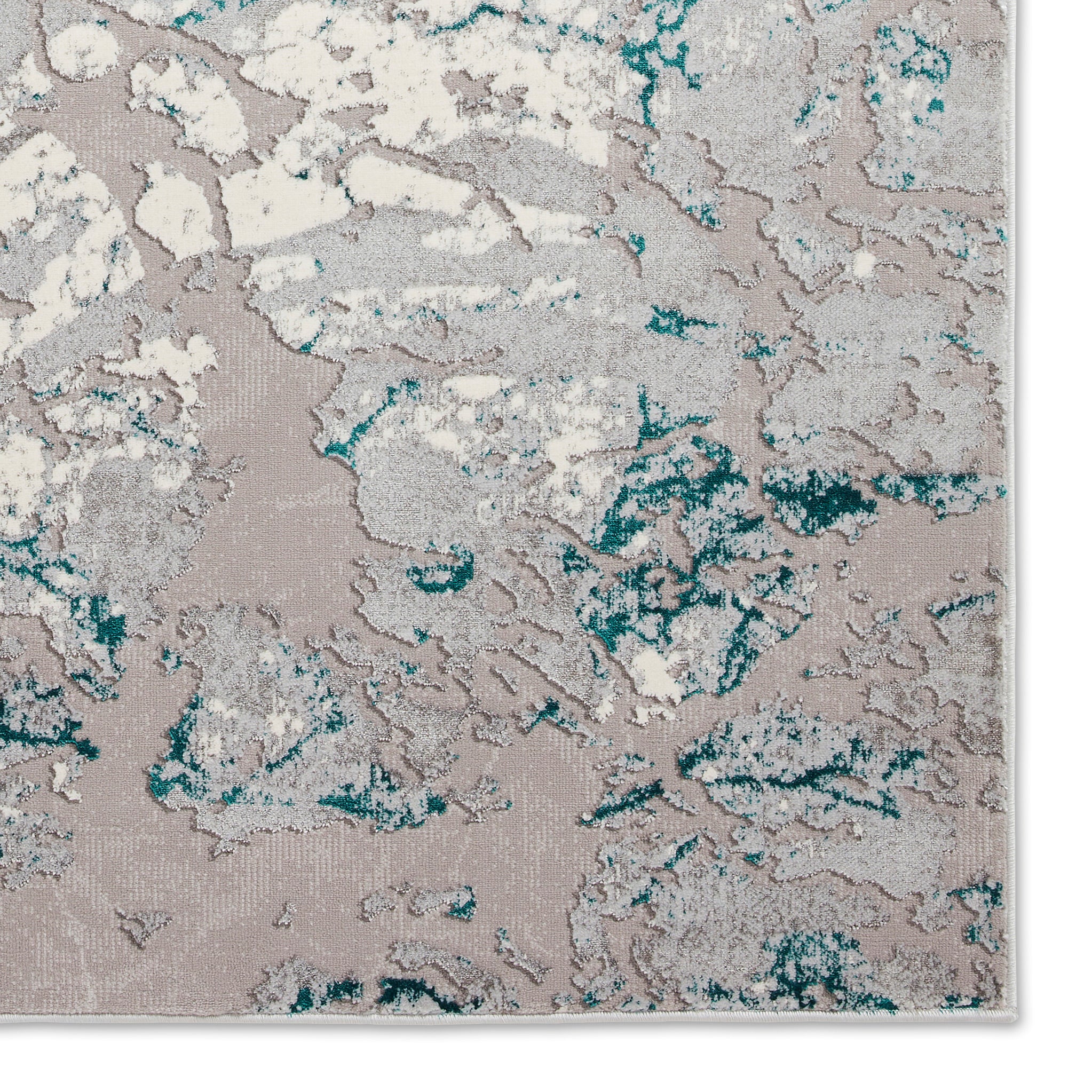 Aldrin Grey Marble Effect Rug - Image 14