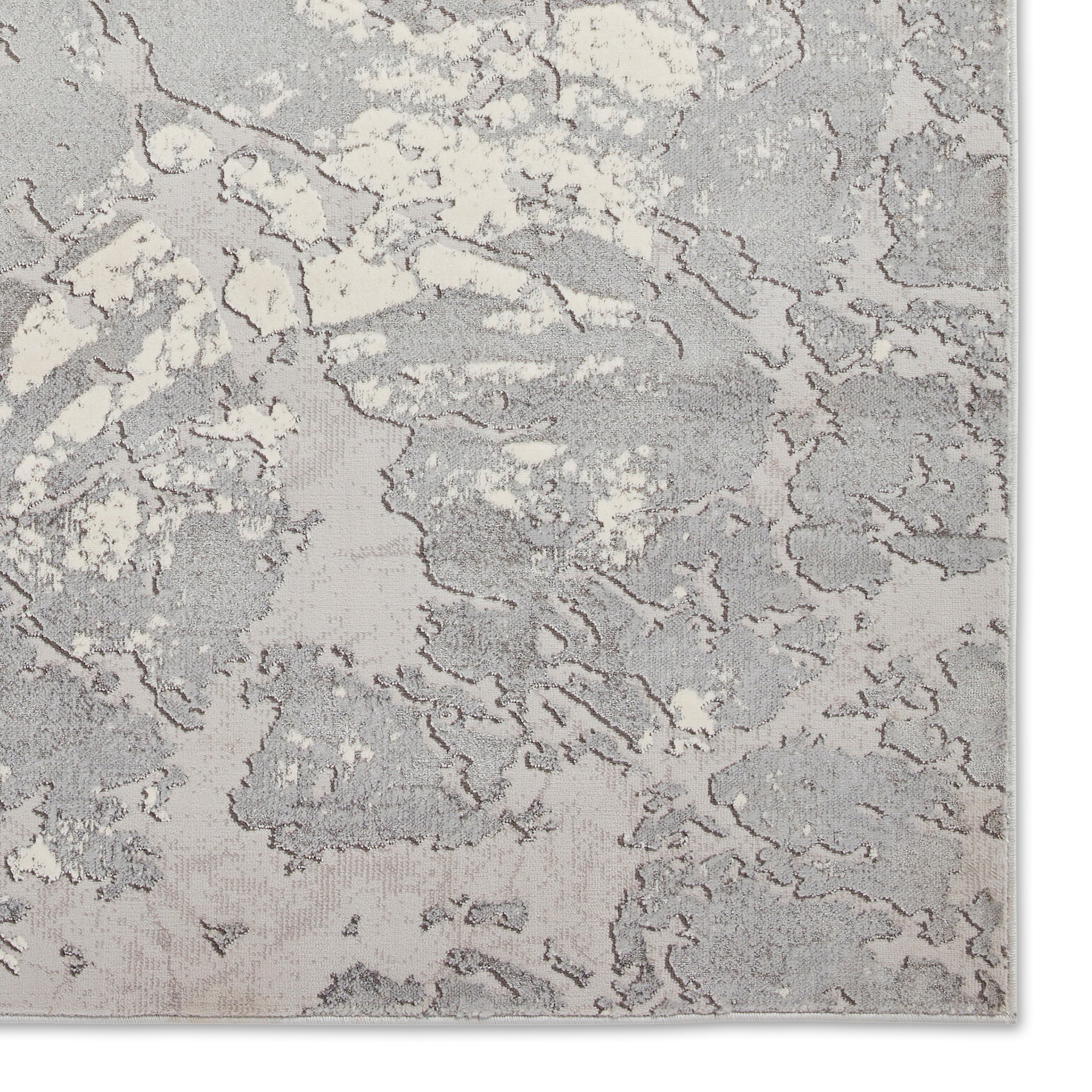 Aldrin Grey Marble Effect Rug - Image 18