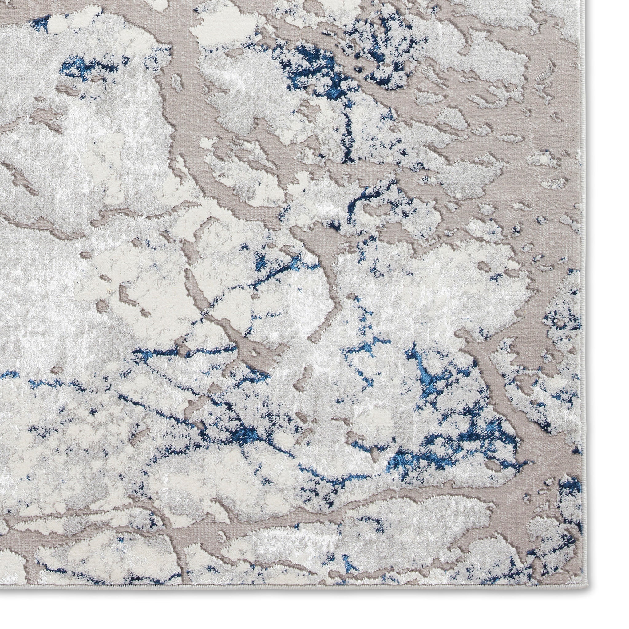 Aldrin Grey Marble Effect Rug - Image 30