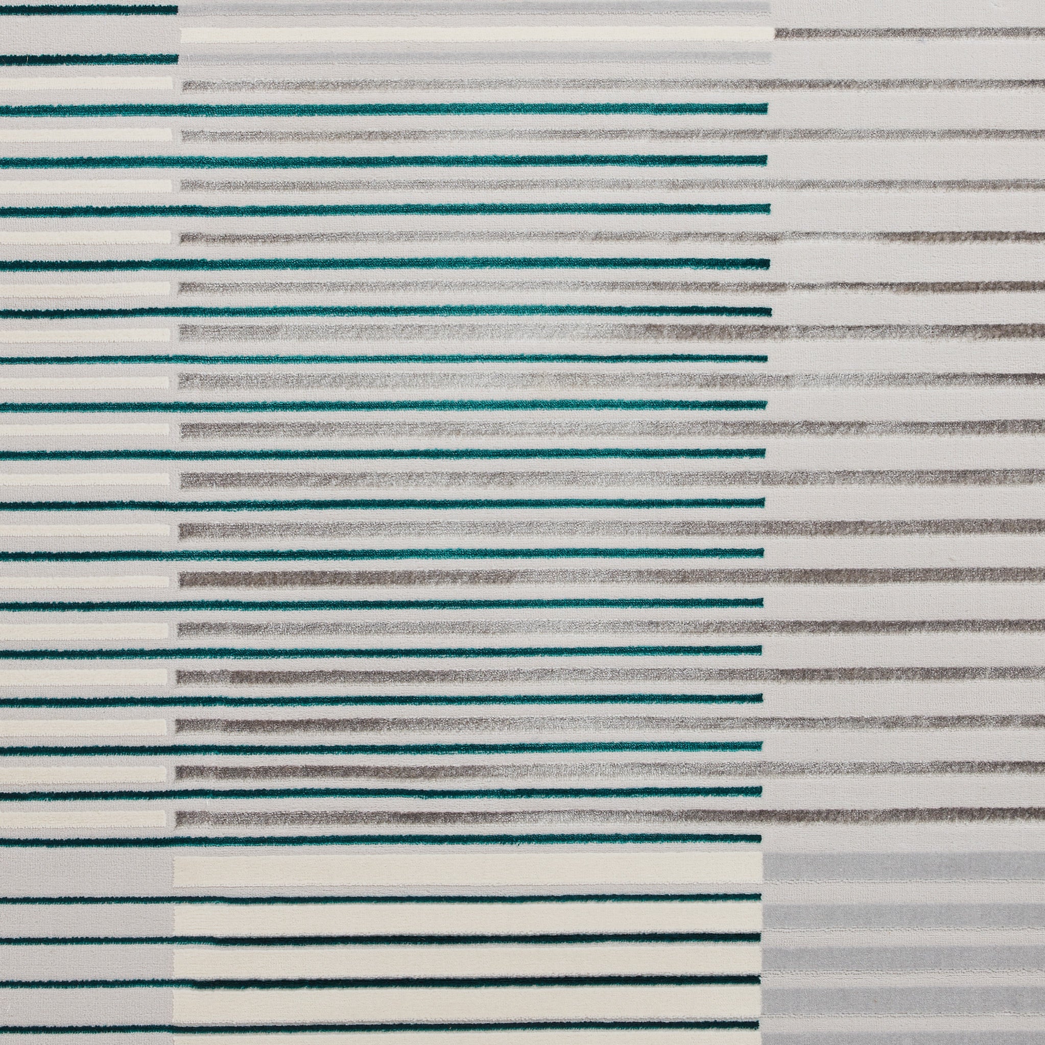 Aldrin Grey Striped Patterned Rug - Image 15
