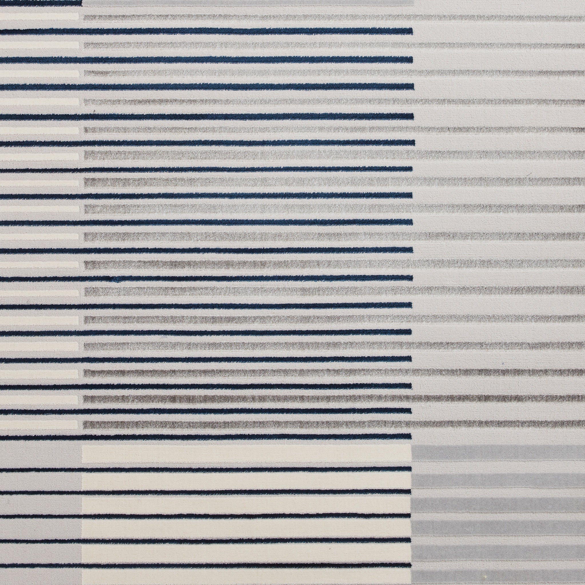 Aldrin Grey Striped Patterned Rug - Image 30