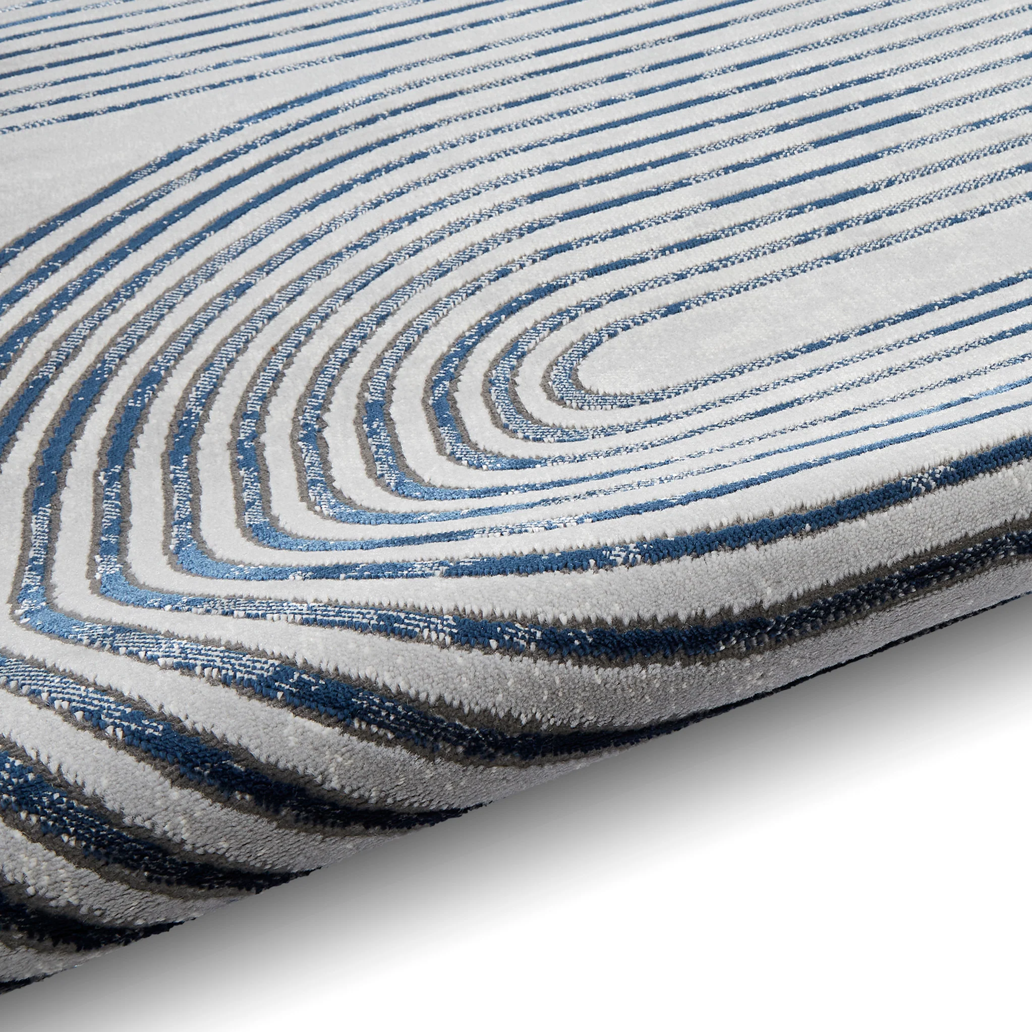 Aldrin Grey Swirl Patterned Rug - Image 28
