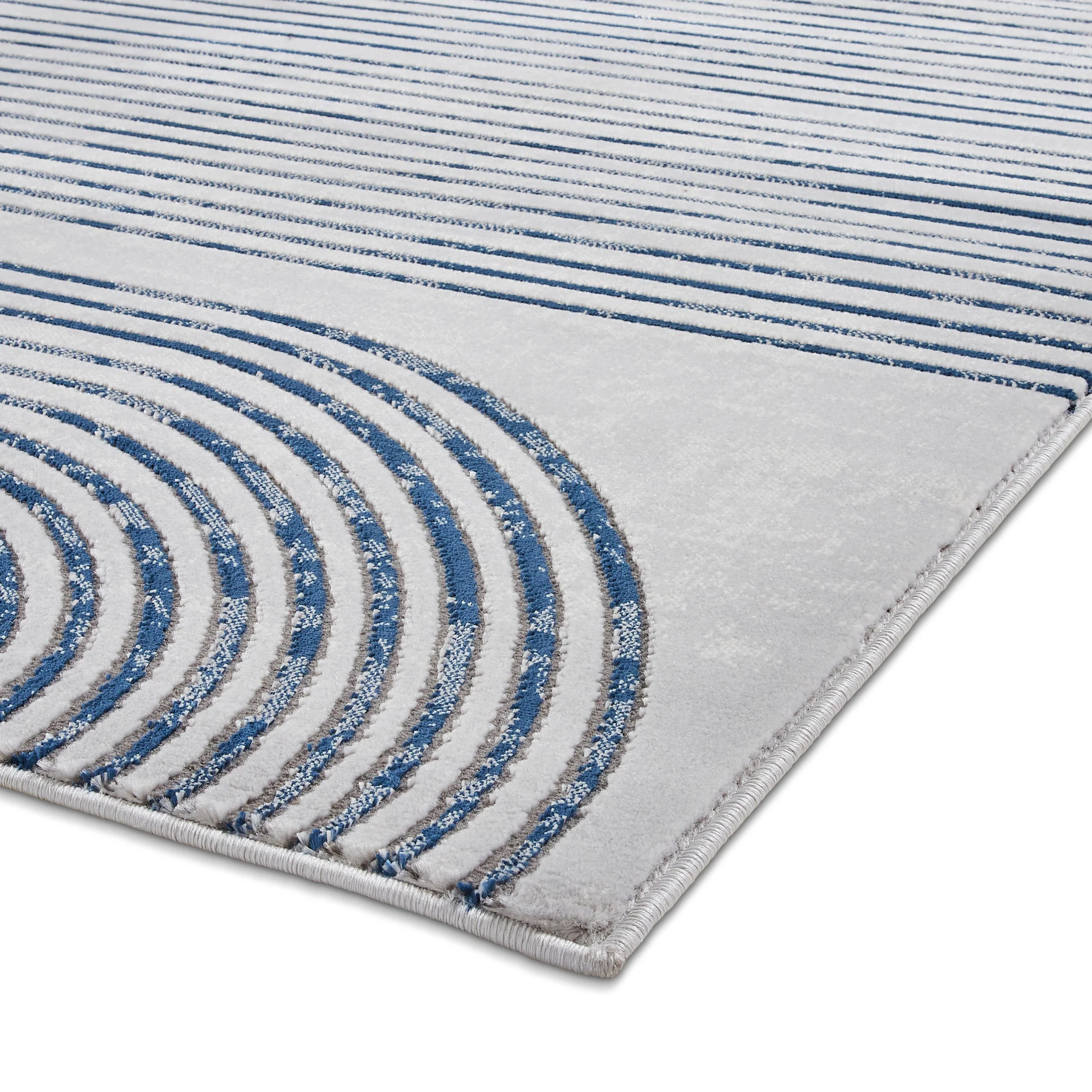 Aldrin Grey Swirl Patterned Rug - Image 31