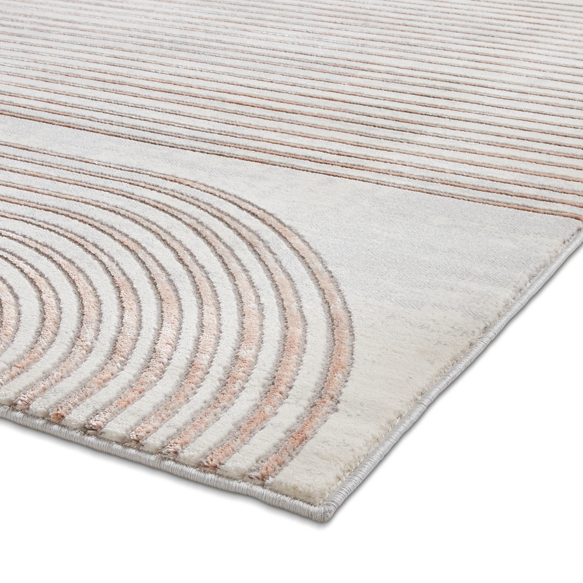 Aldrin Grey Swirl Patterned Rug - Image 37
