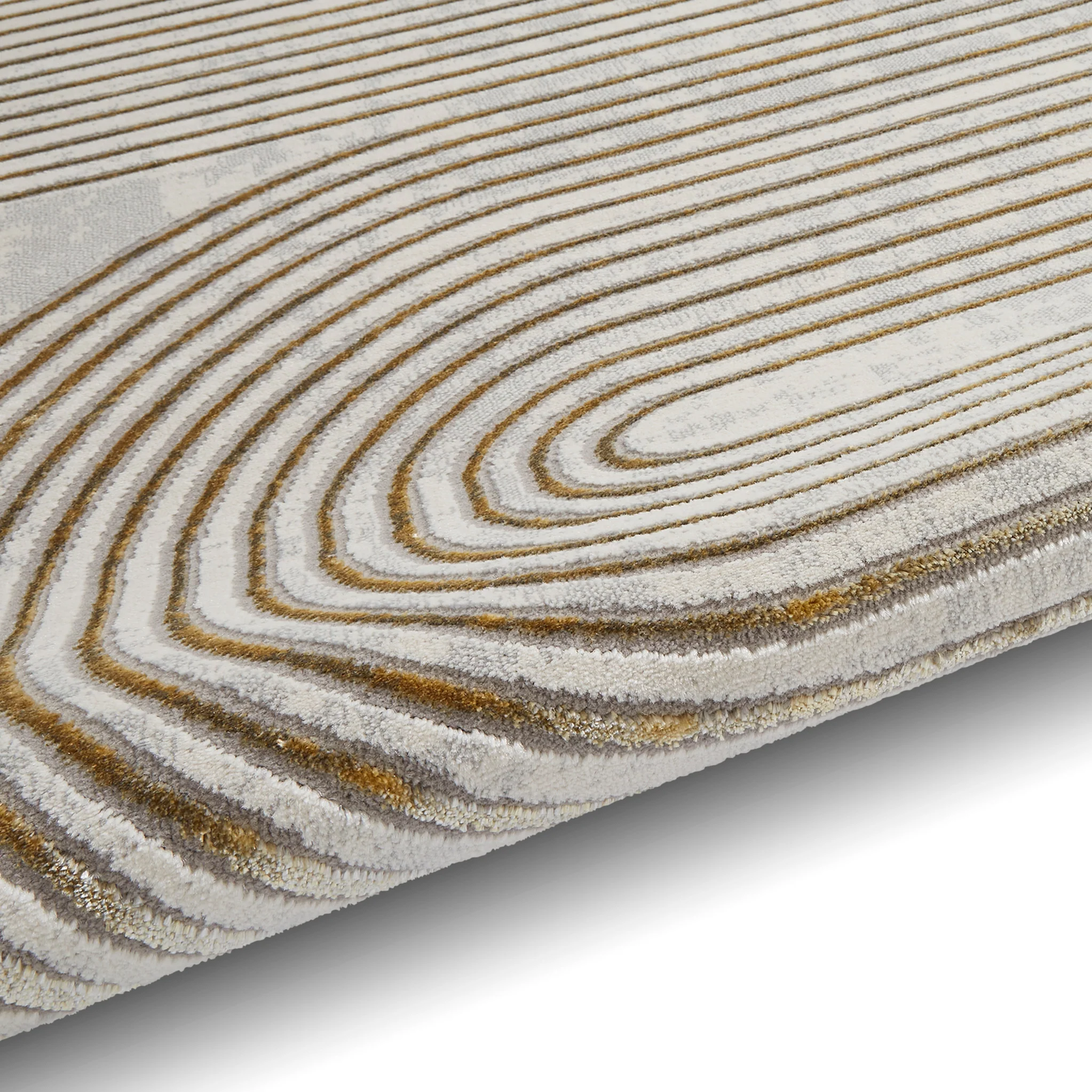 Aldrin Grey Swirl Patterned Rug - Image 4