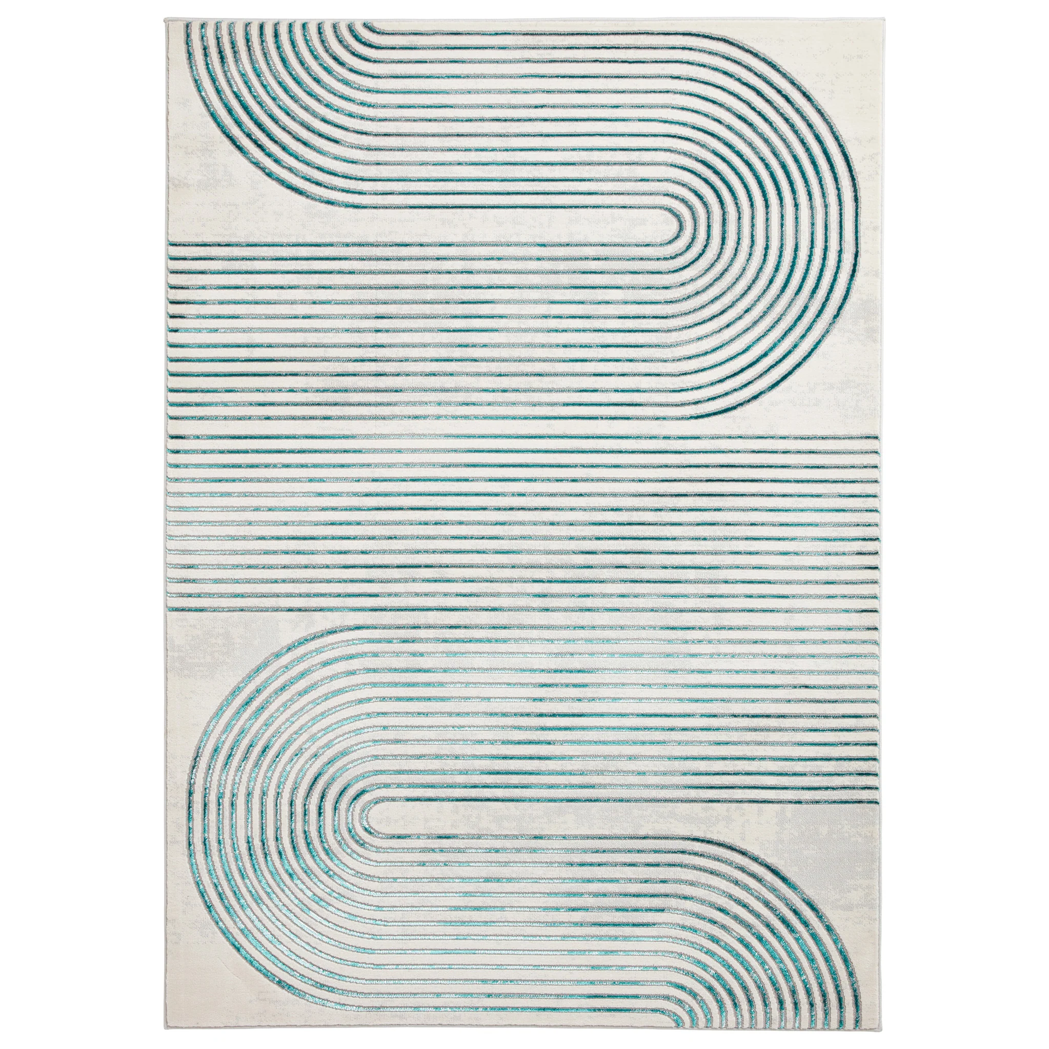 Aldrin Grey Swirl Patterned Rug - Image 9