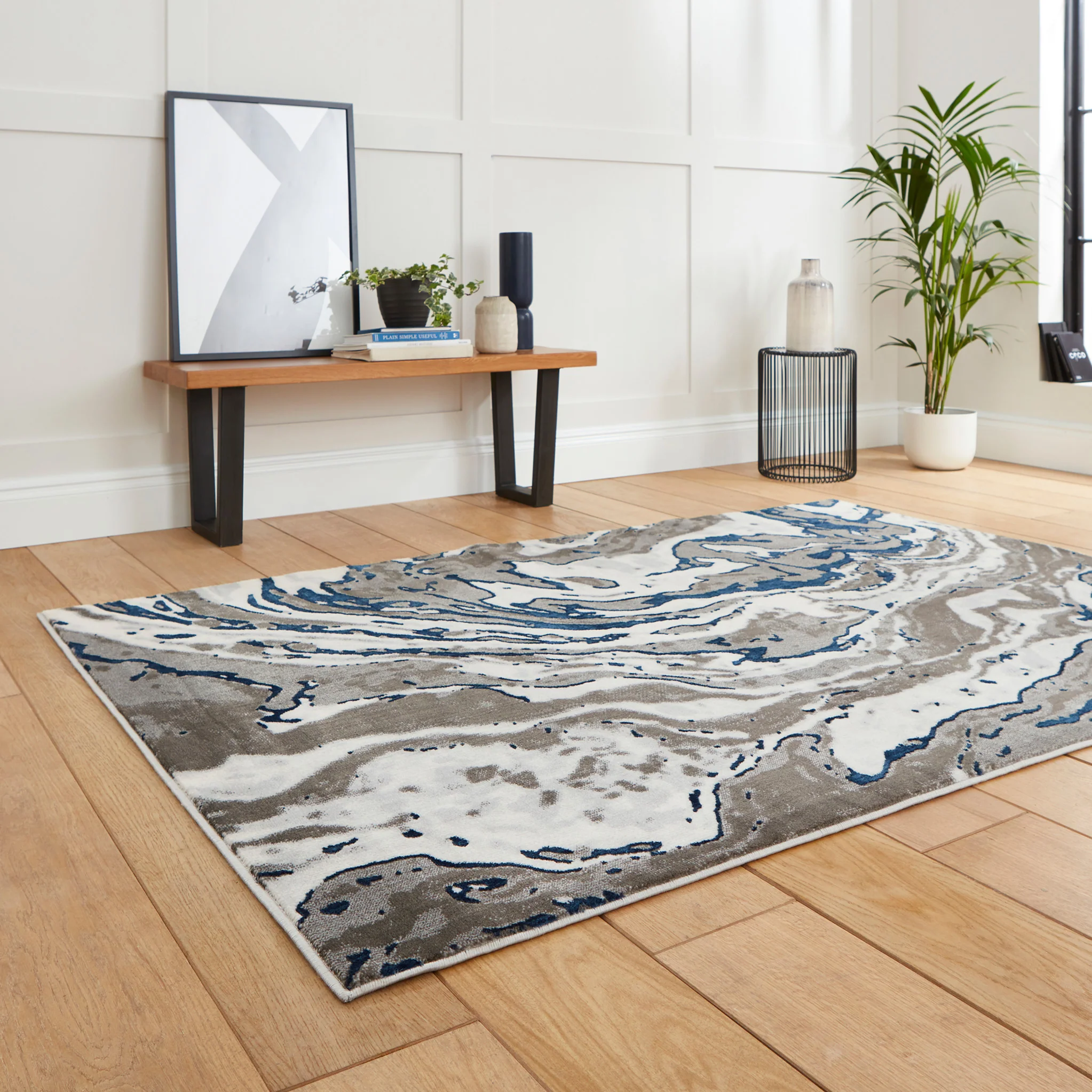 Aldrin Marble Swirl Rug - Image 27