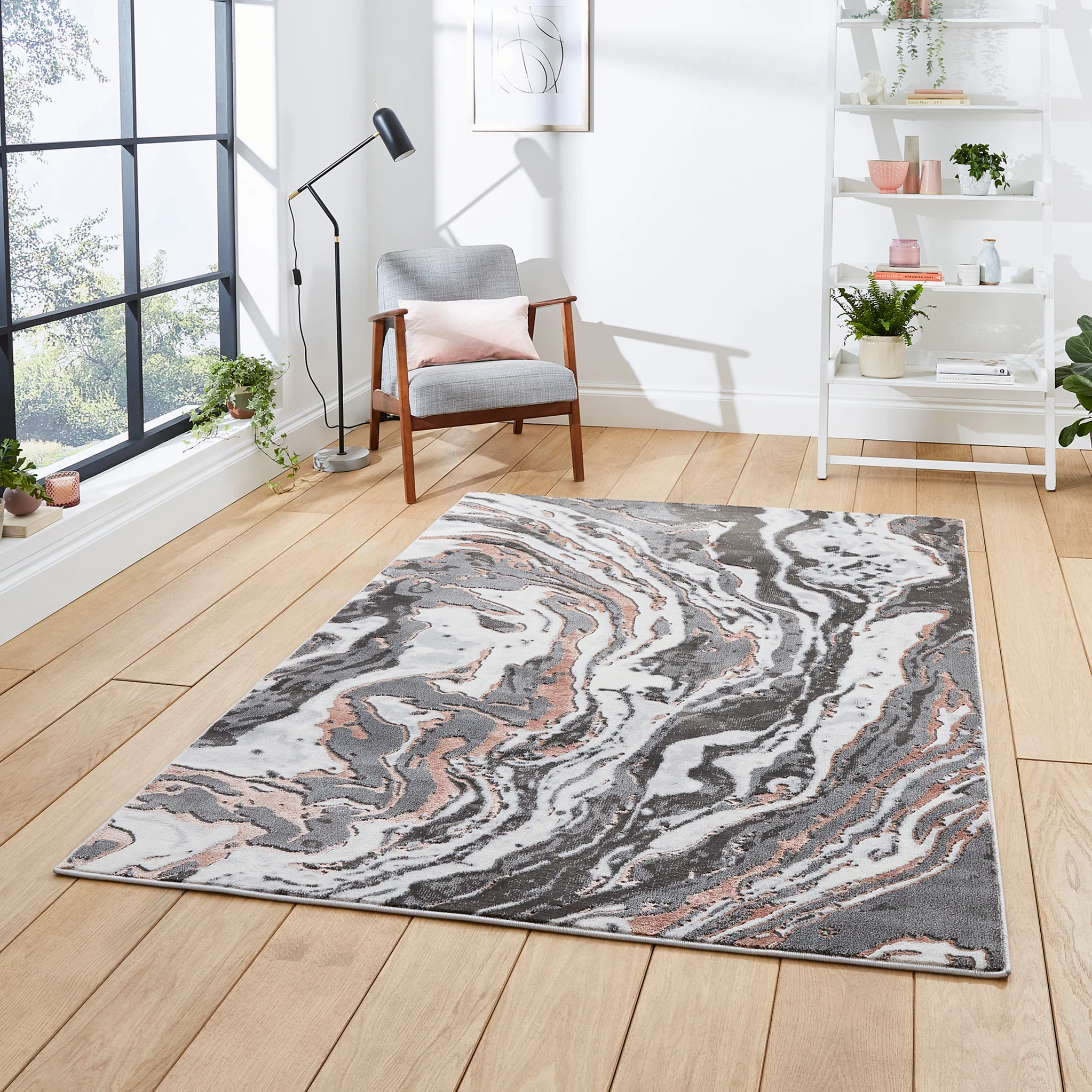 Aldrin Marble Swirl Rug - Image 34
