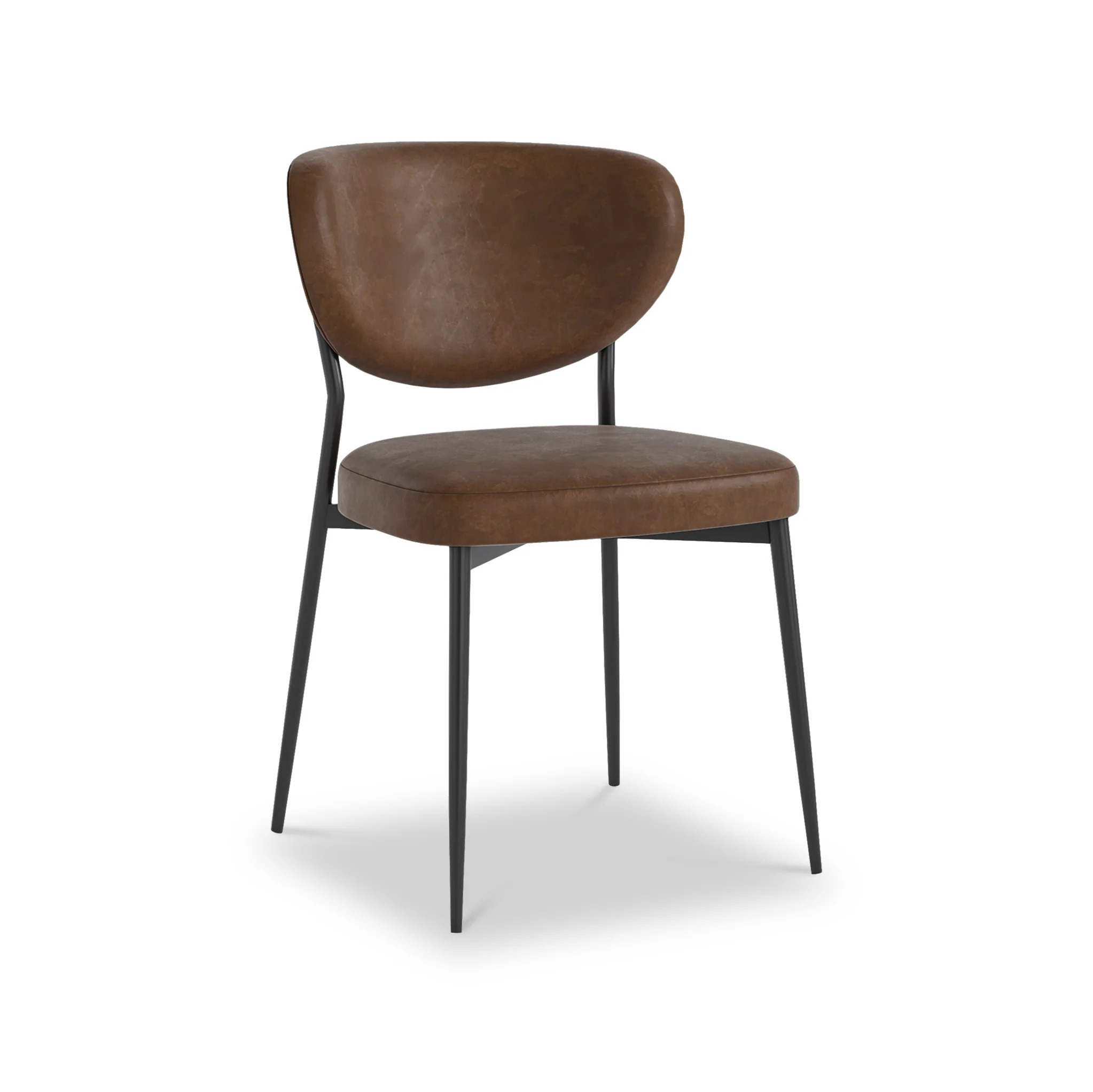 Alfaro Faux Leather Dining Chair - Image 3