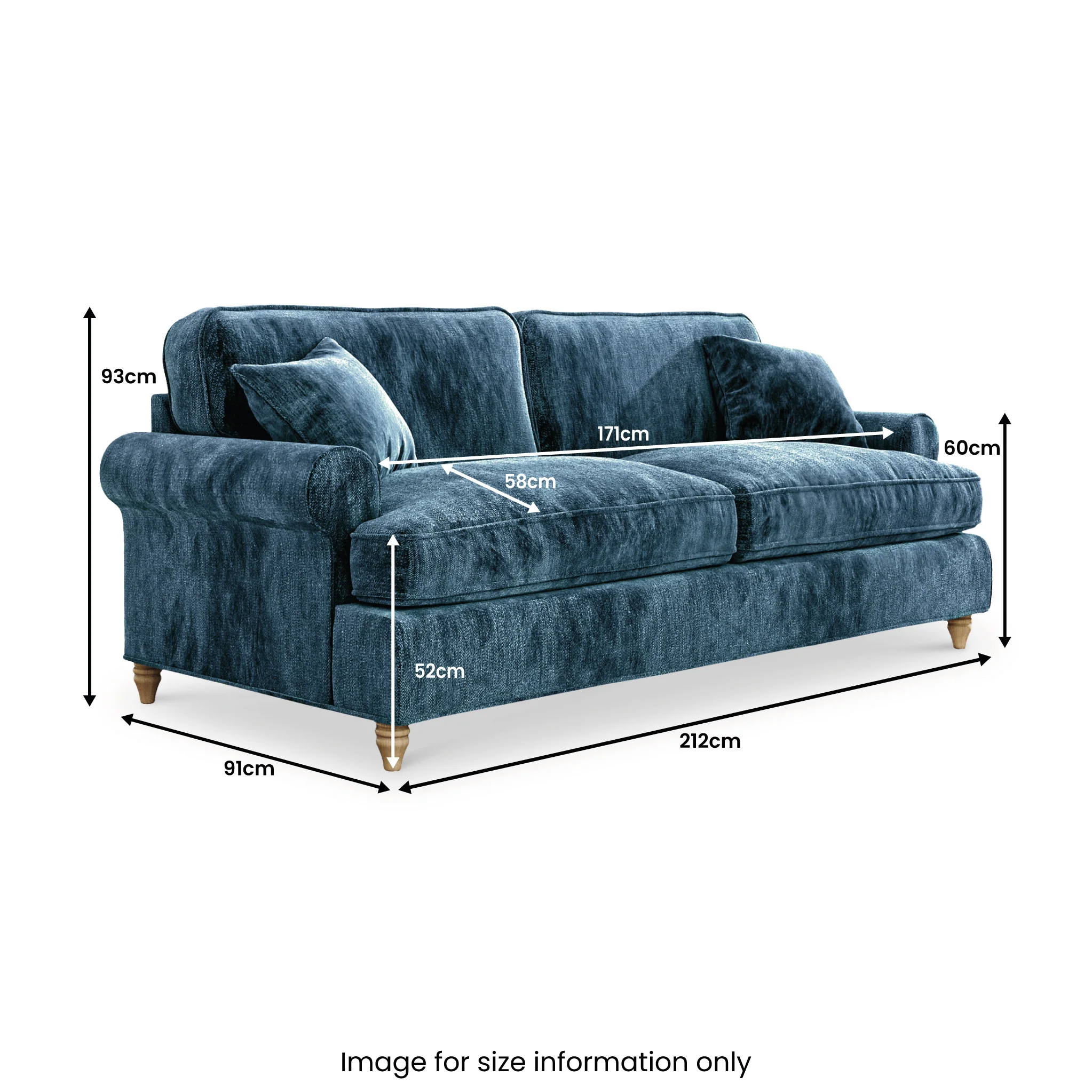 Alfie 4 Seater Sofa - Image 64