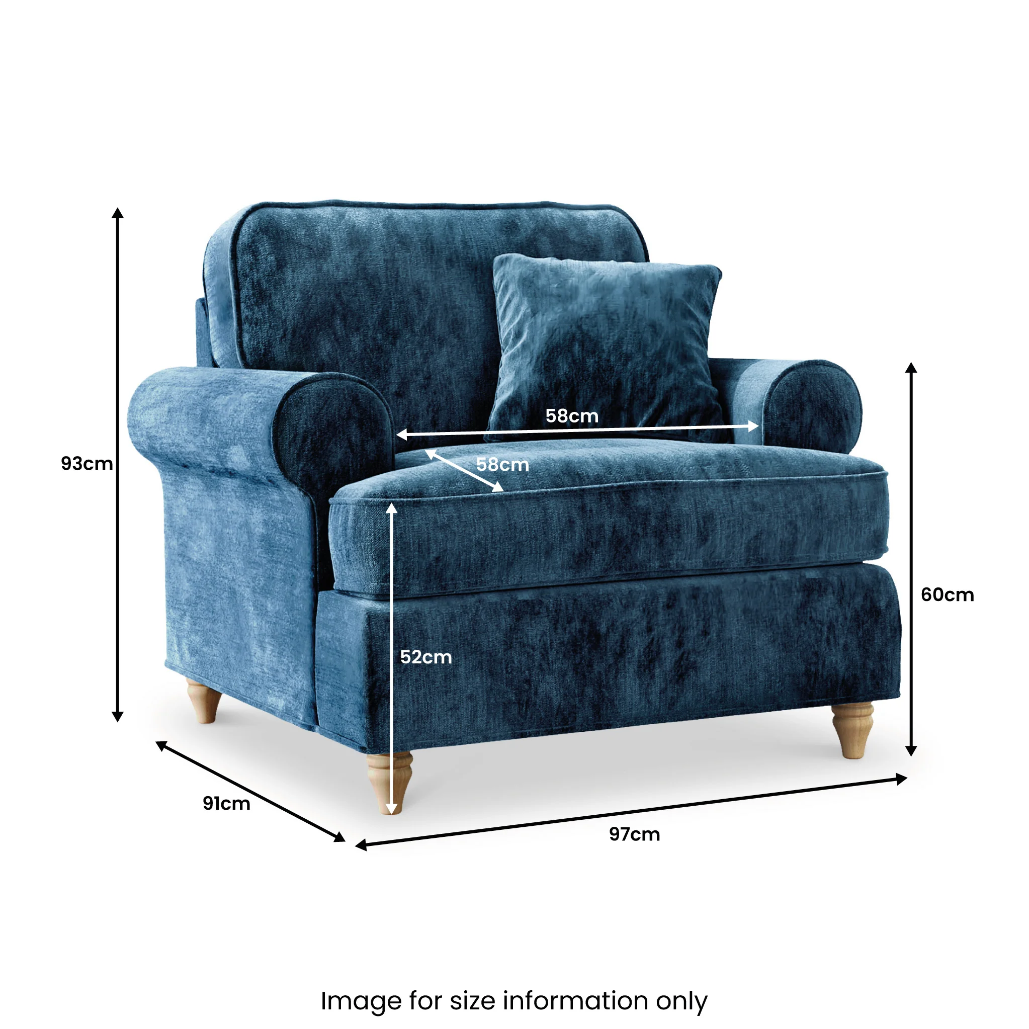 Alfie Armchair - Image 7