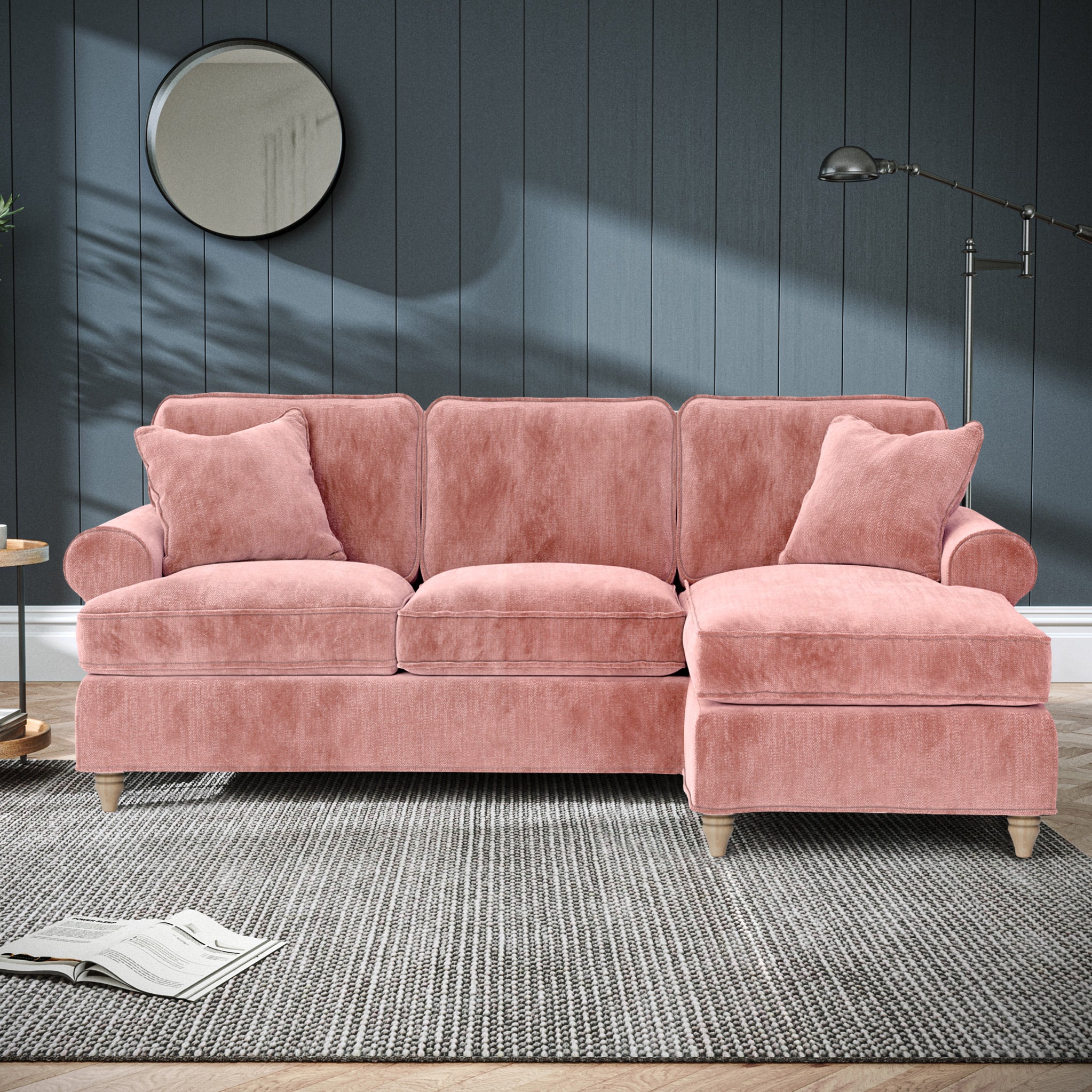 Alfie Chaise Sofa - Image 20