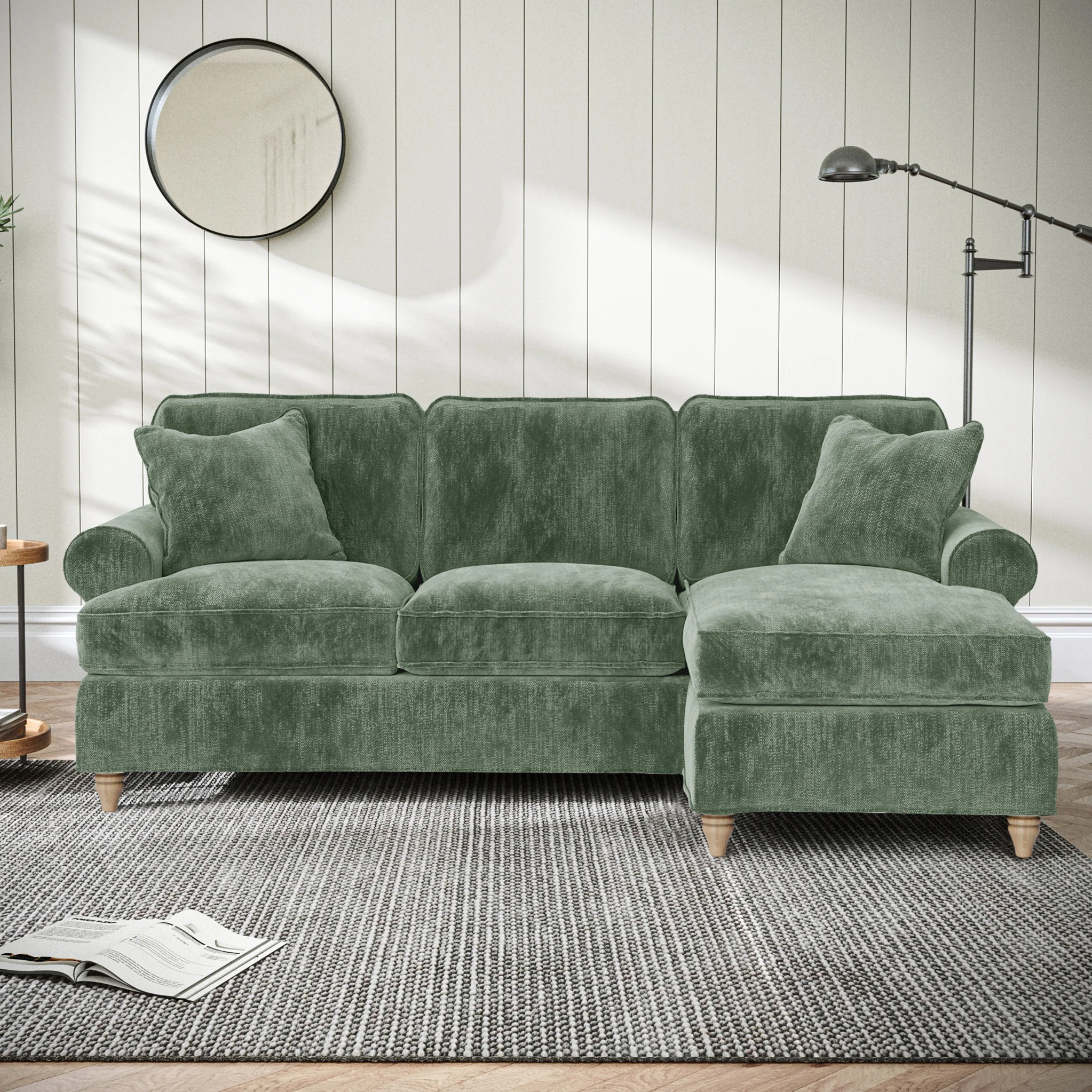 Alfie Chaise Sofa - Image 26