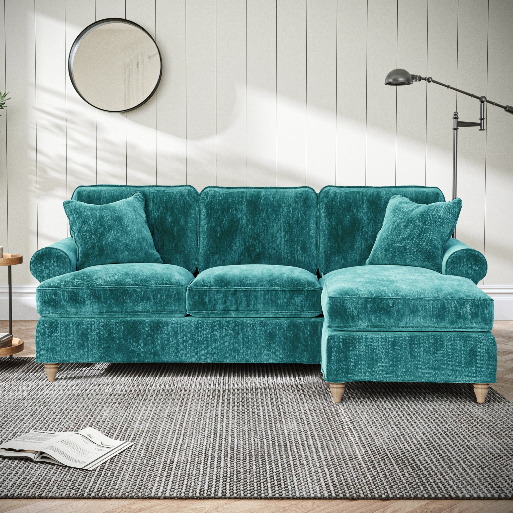Alfie Chaise Sofa - Image 38
