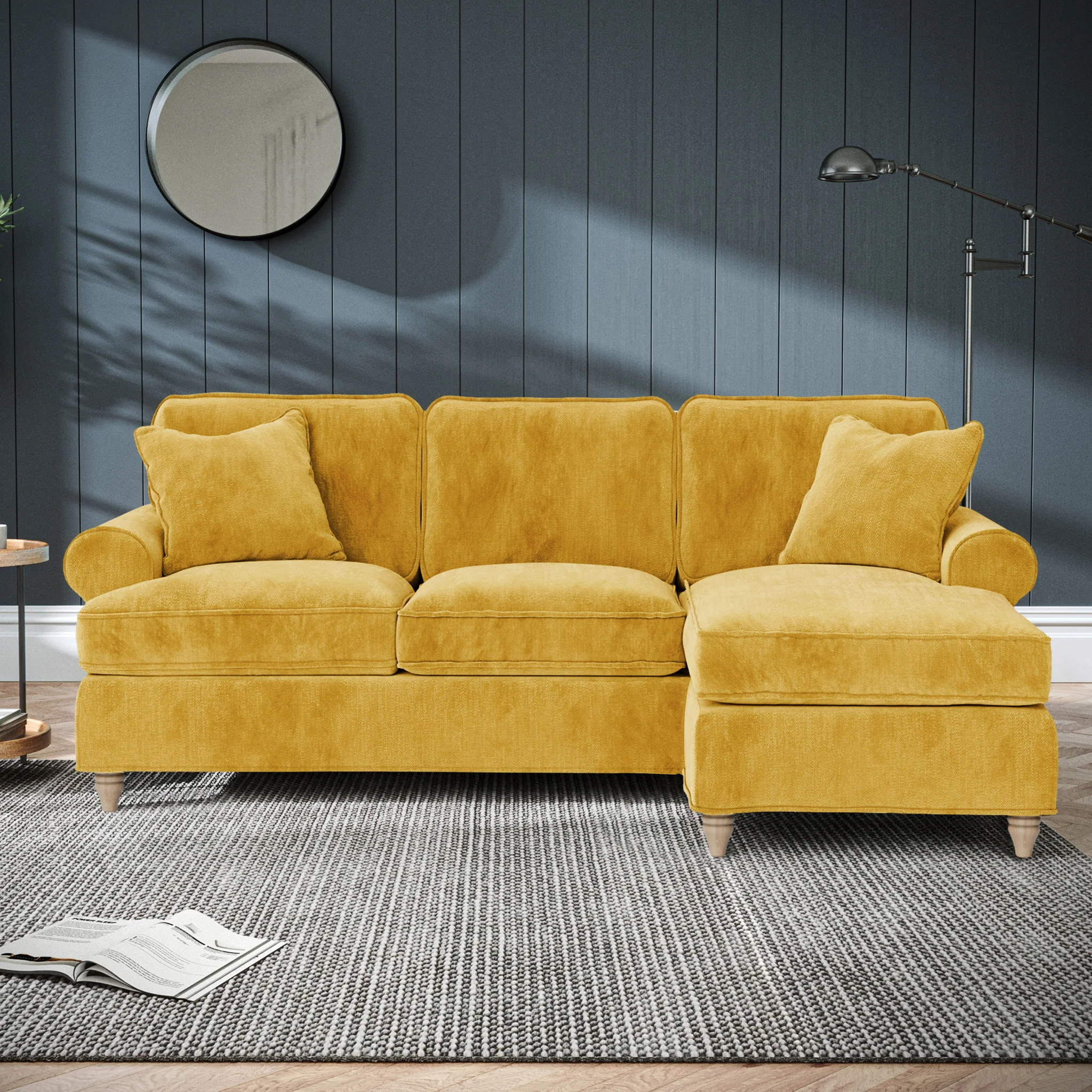 Alfie Chaise Sofa - Image 44