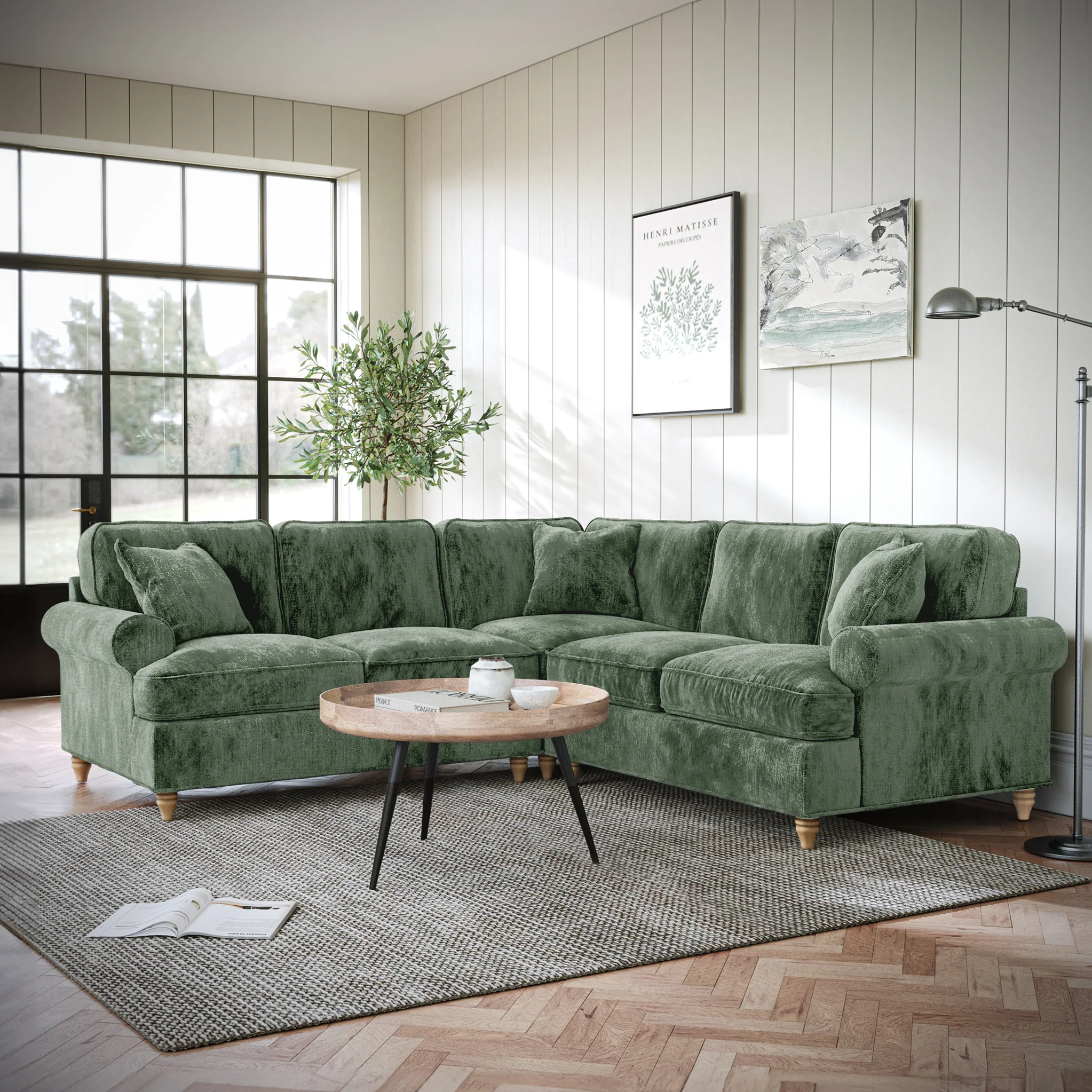 Alfie Large Corner Sofa - Image 17