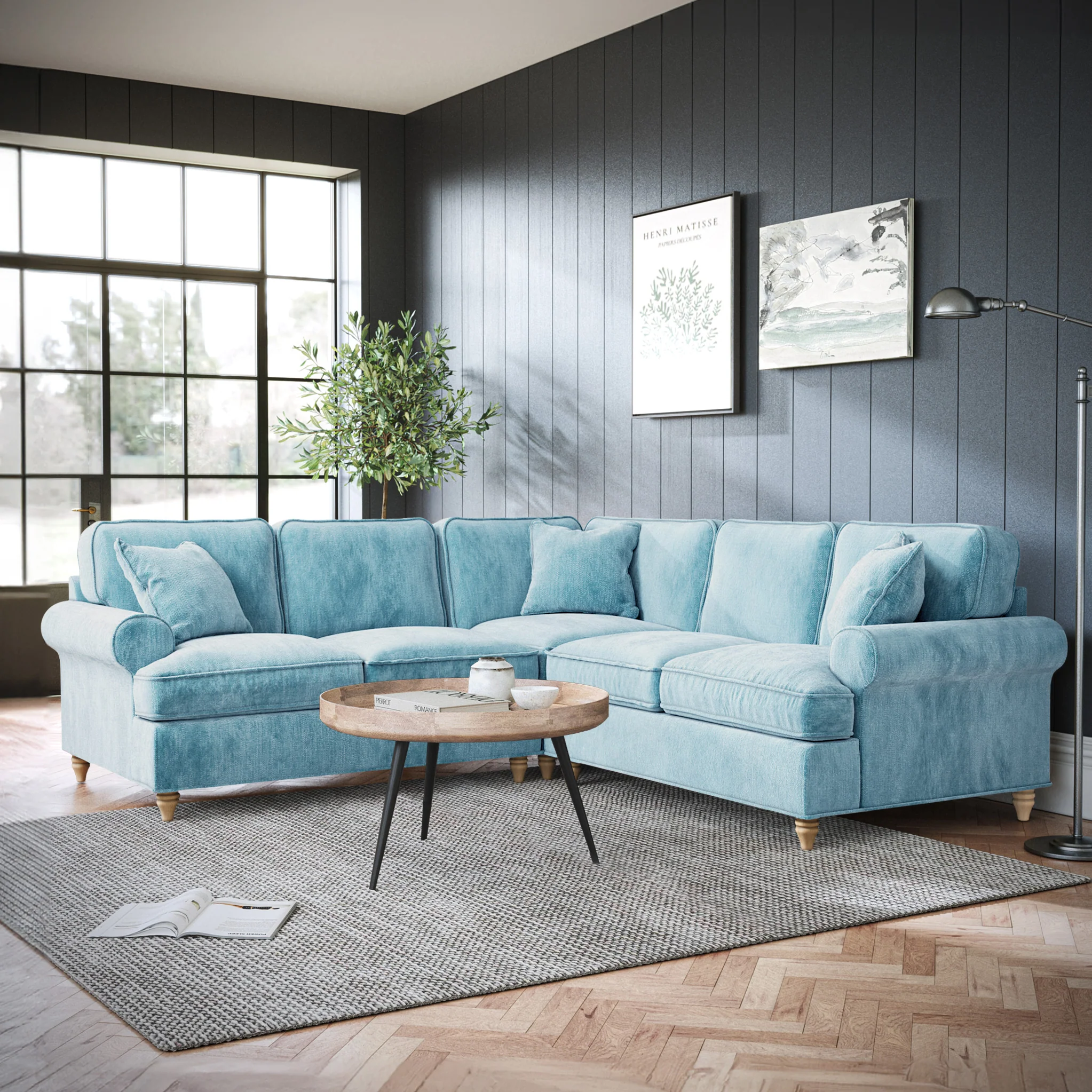 Alfie Large Corner Sofa - Image 22