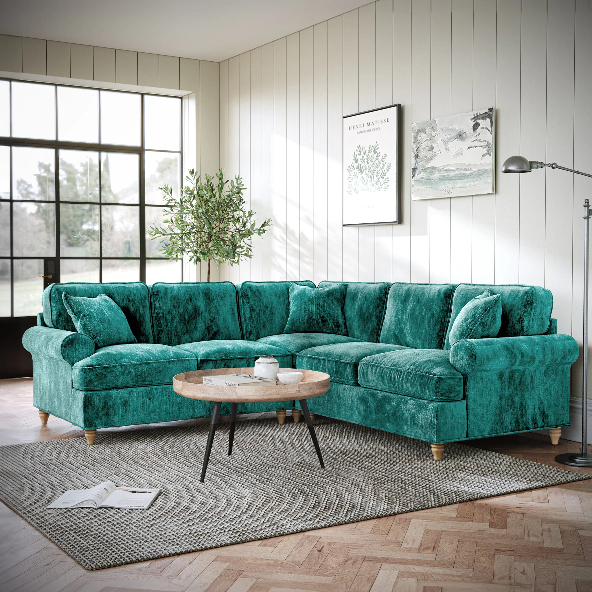 Alfie Large Corner Sofa - Image 32