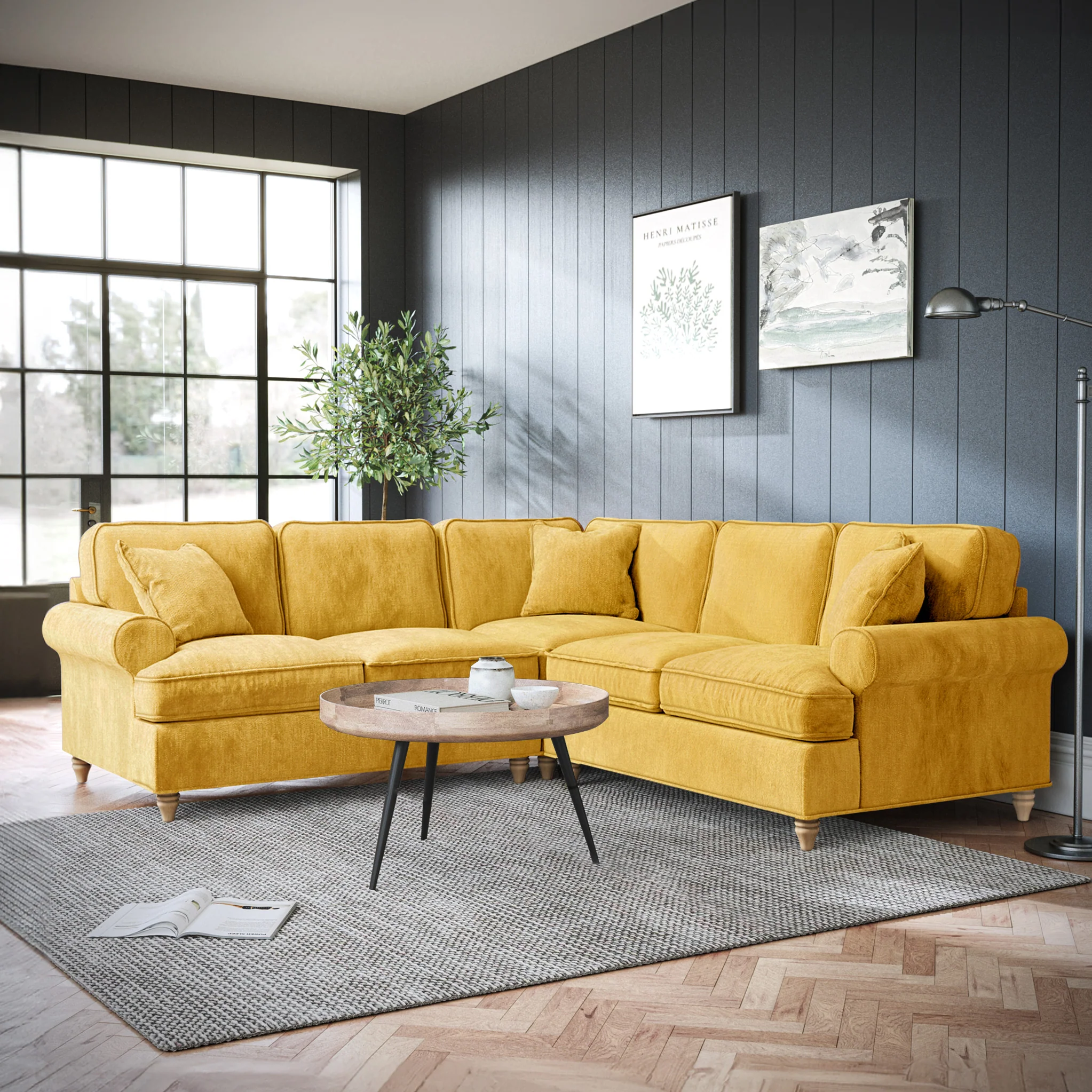 Alfie Large Corner Sofa - Image 37