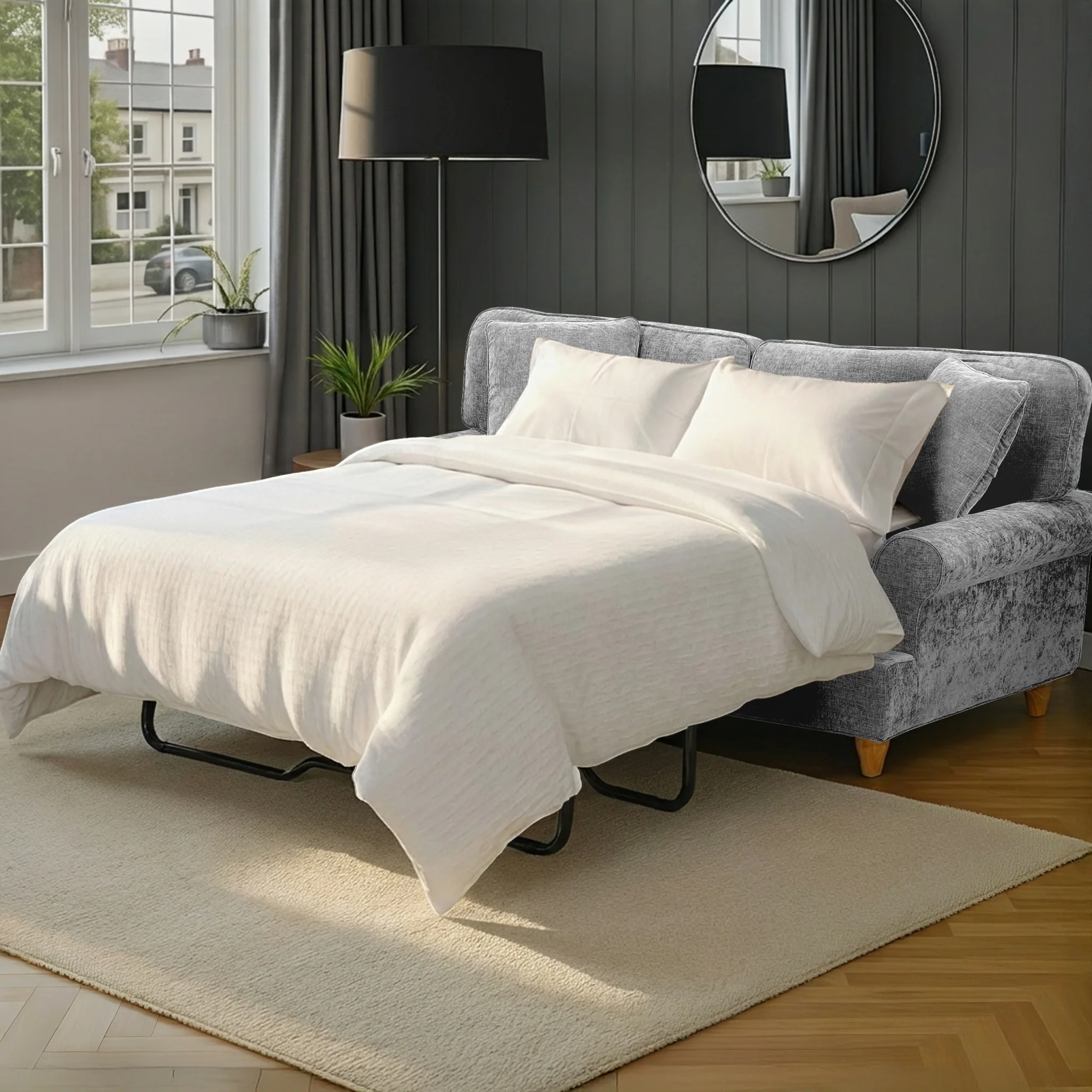 Alfie 3 Seater Sofa Bed - Image 72
