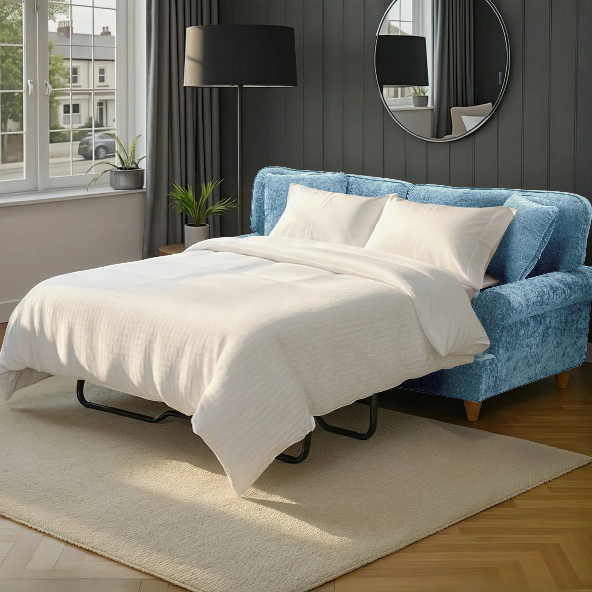 Alfie 3 Seater Sofa Bed - Image 82