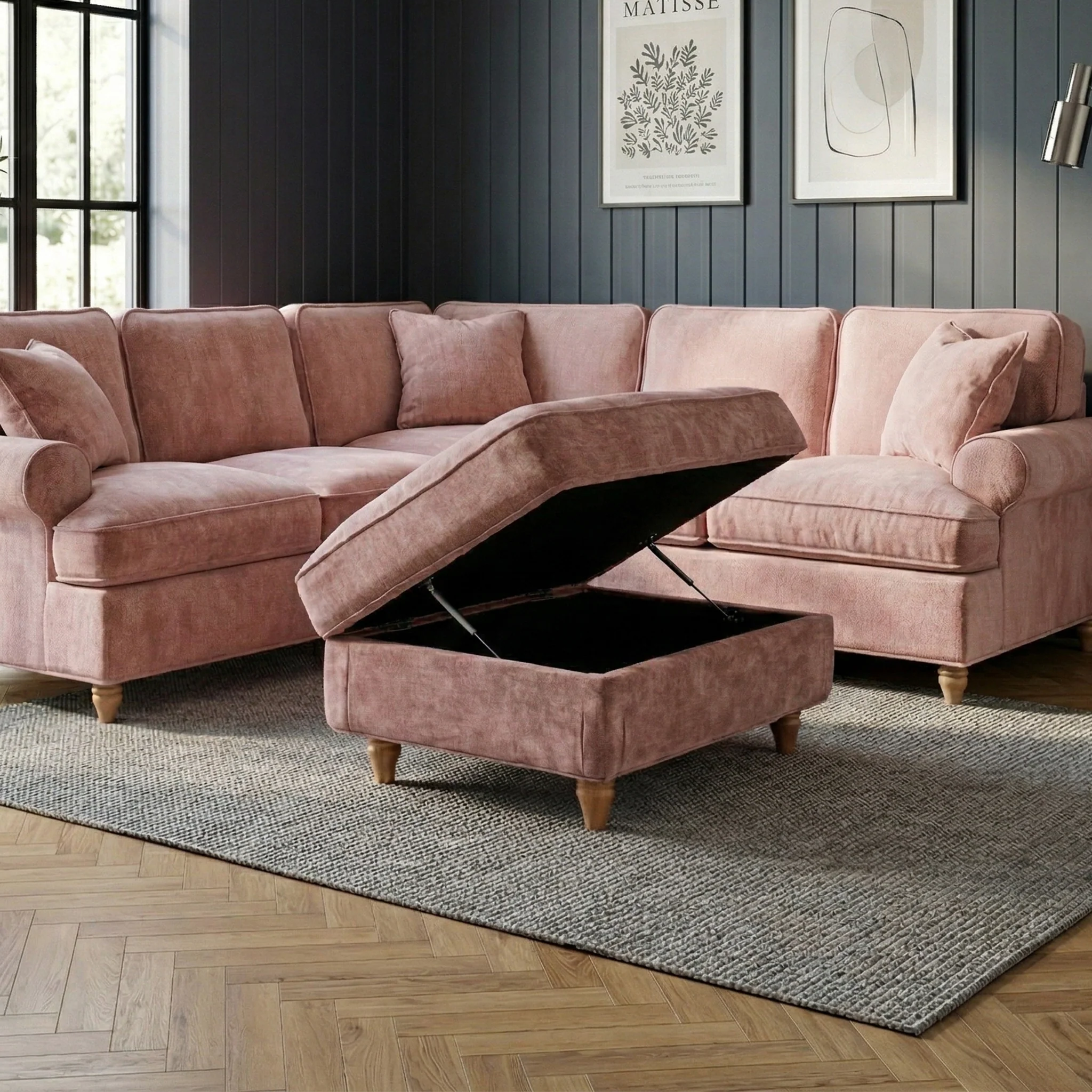 Alfie XL Storage Footstool - Image 10