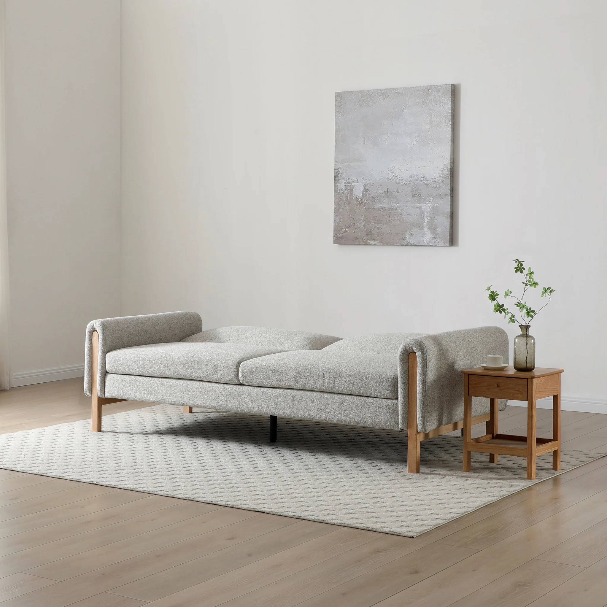 Alverton 3 Seater Click Clack Sofa Bed - Image 4