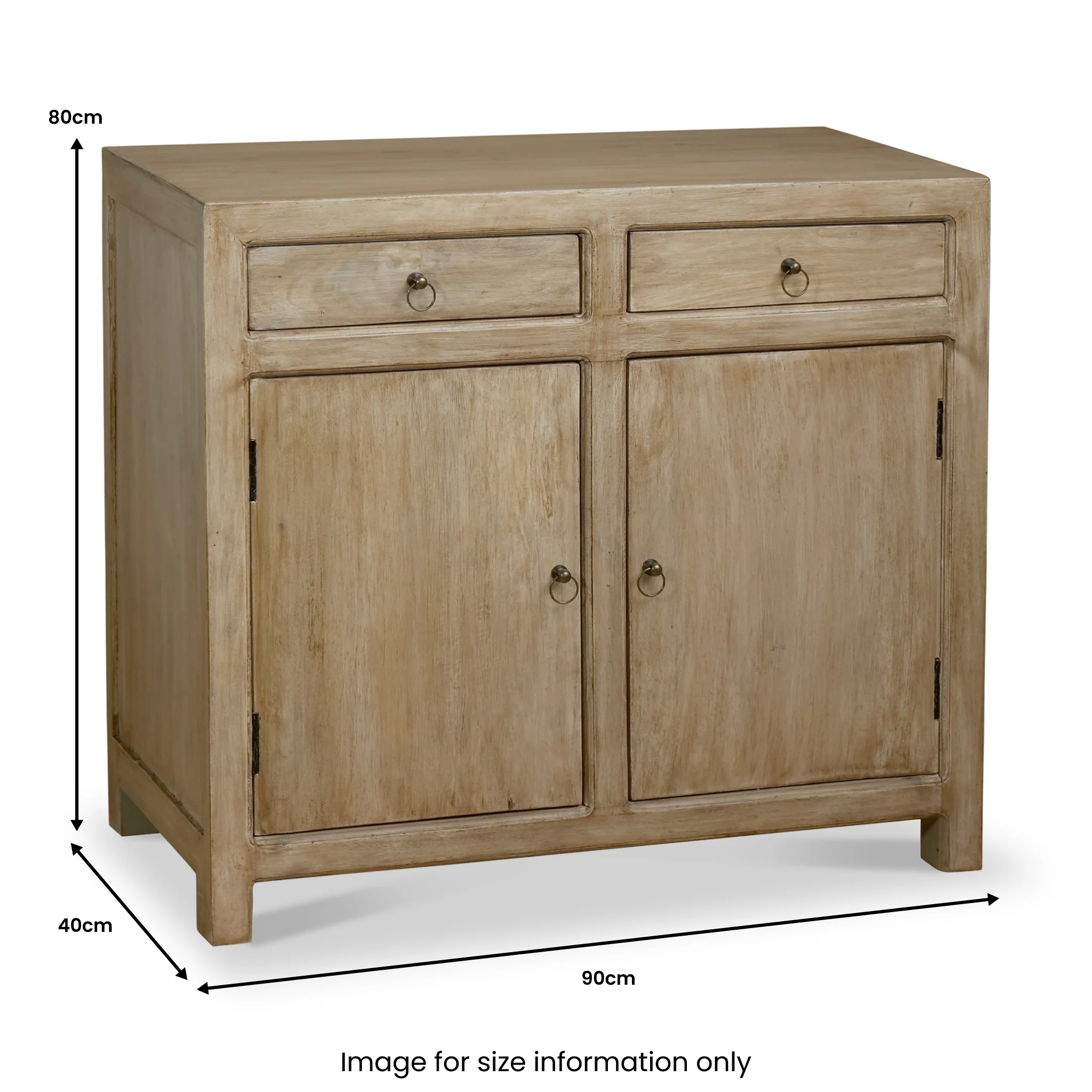Amal Mango Wood Small Sideboard - Image 5