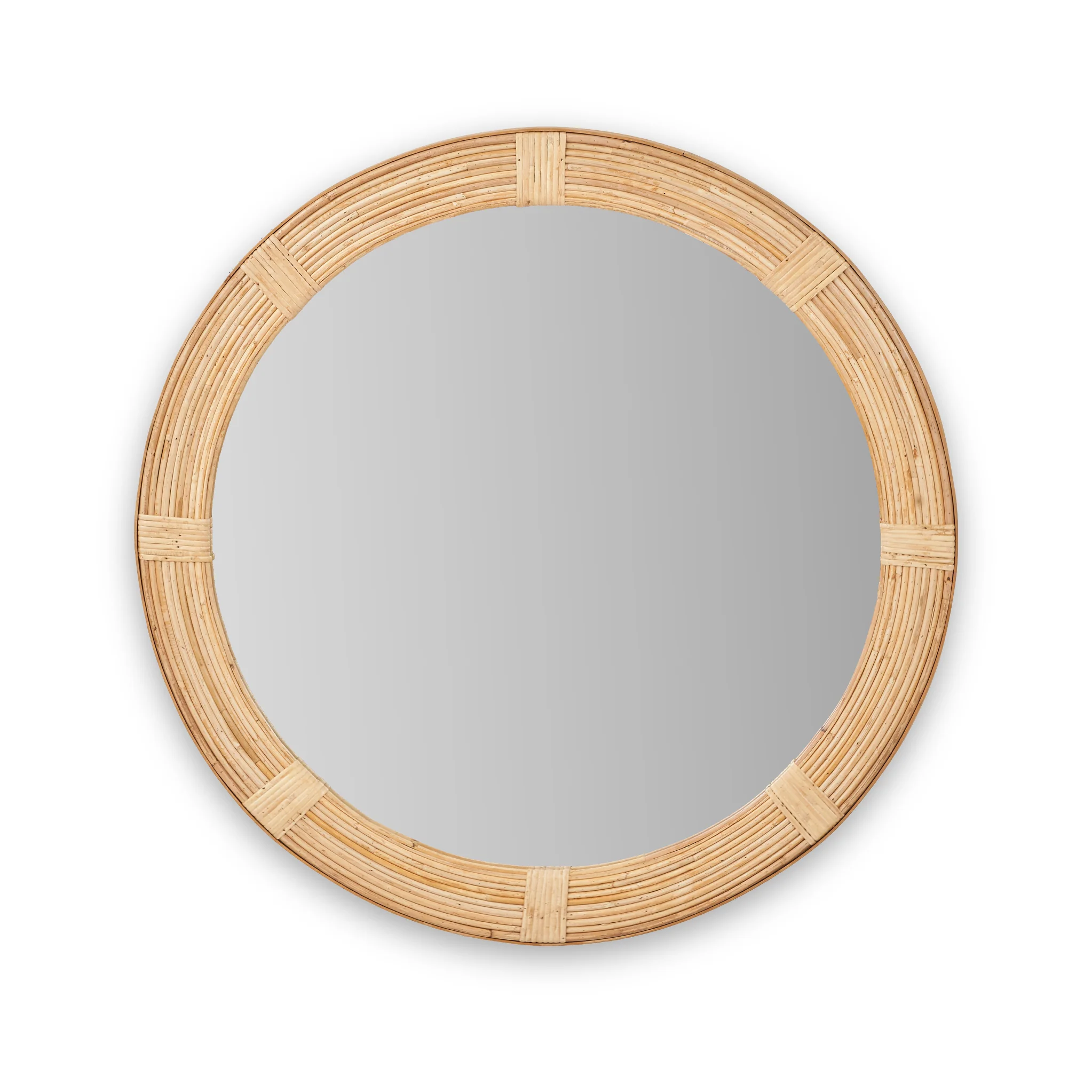 Amara Natural Rattan Framed Wall Mirror - Image 3