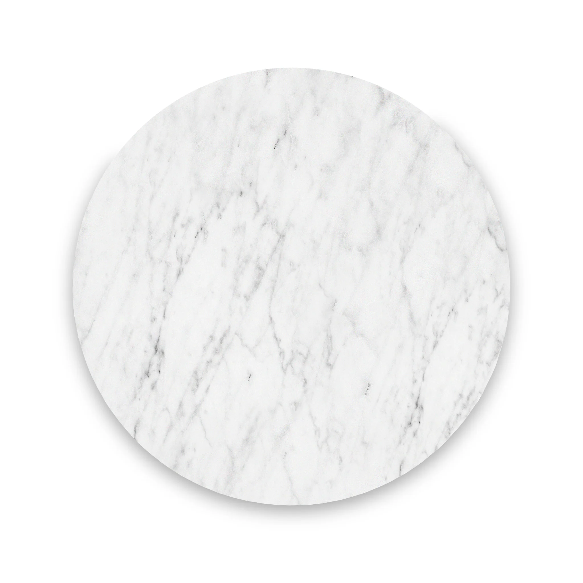 Amelie Grey 120cm Fluted Round Dining Table - Image 4