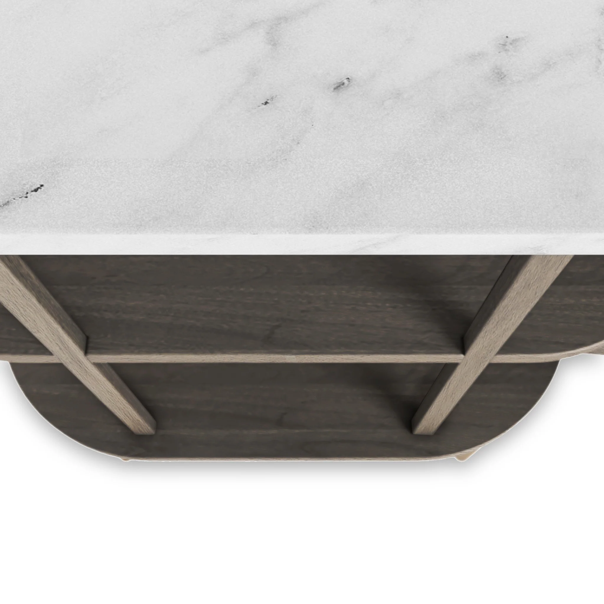 Amelie Grey Fluted Mini Sideboard - Image 5