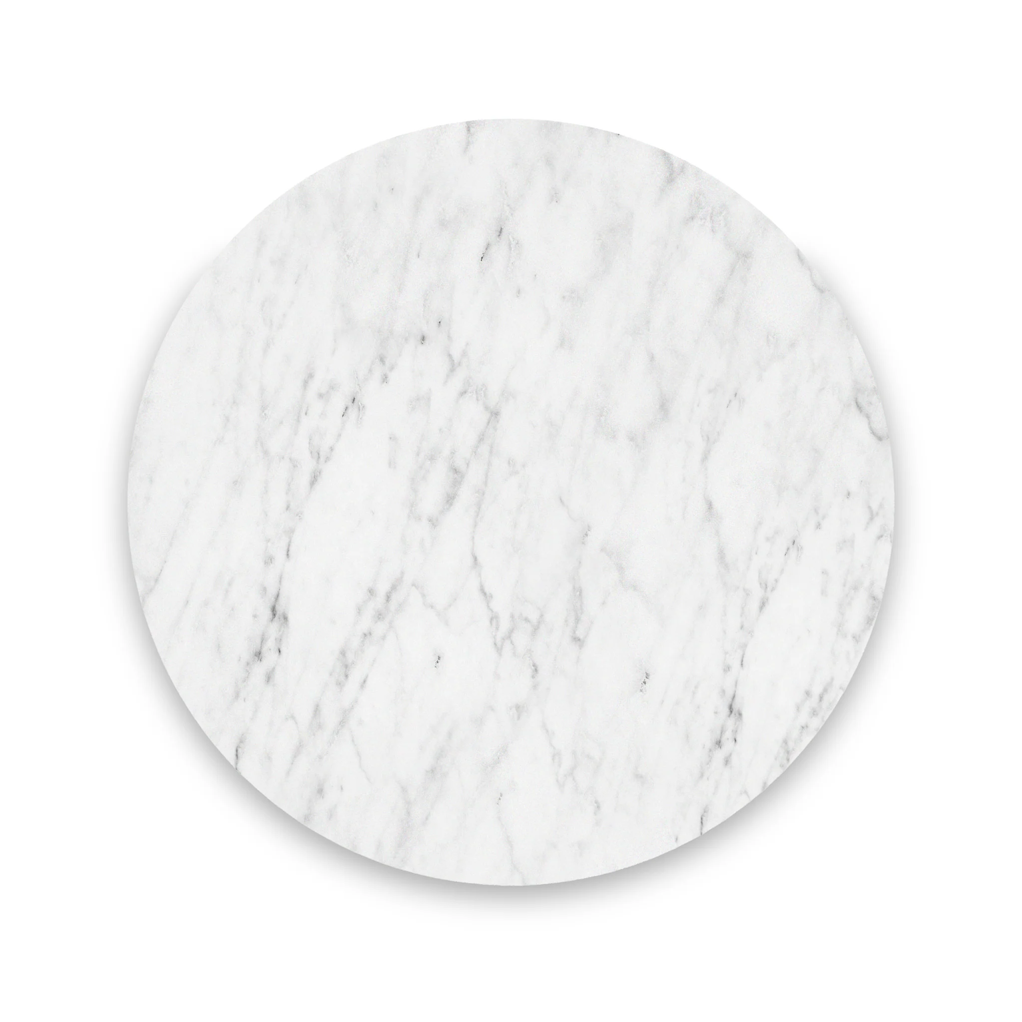 Amelie Grey Fluted Round Coffee Table - Image 4