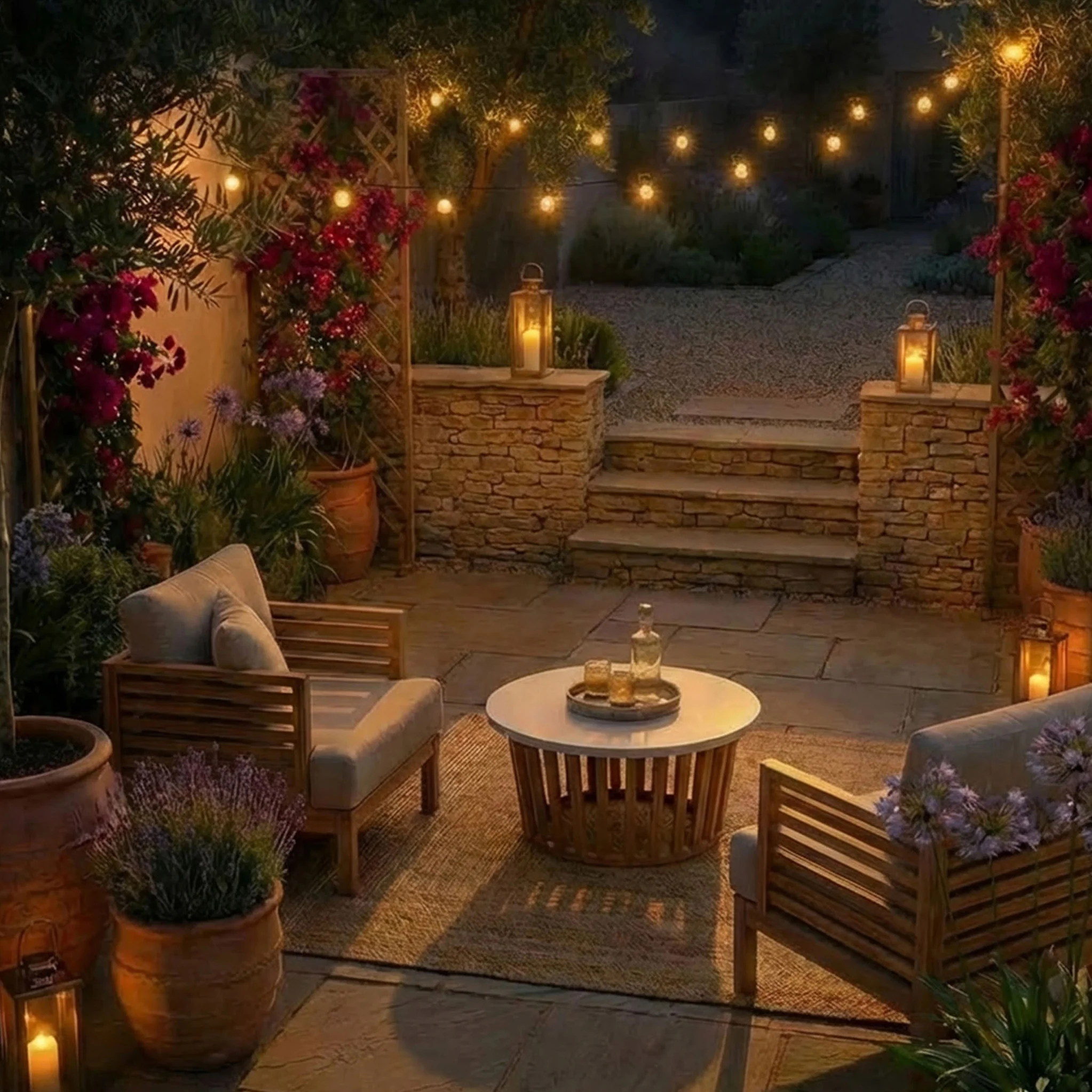 Amira 2 Seater Bistro Set - Image 3