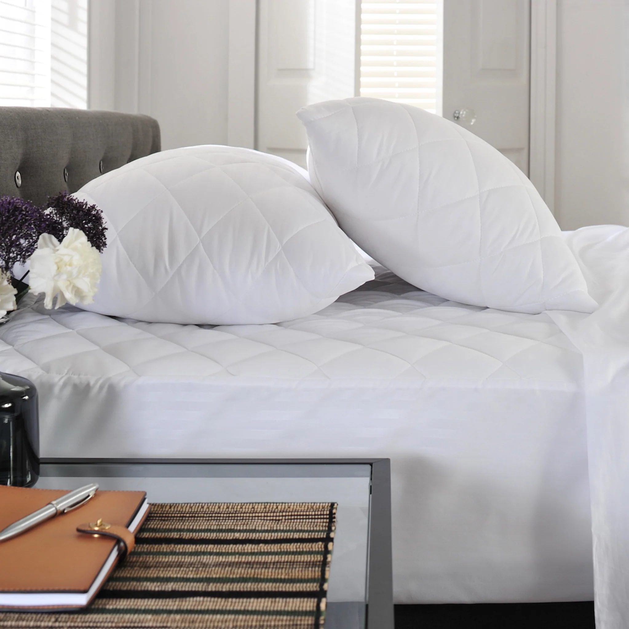 Anti Allergy Pillow Protector Pair - Image 2