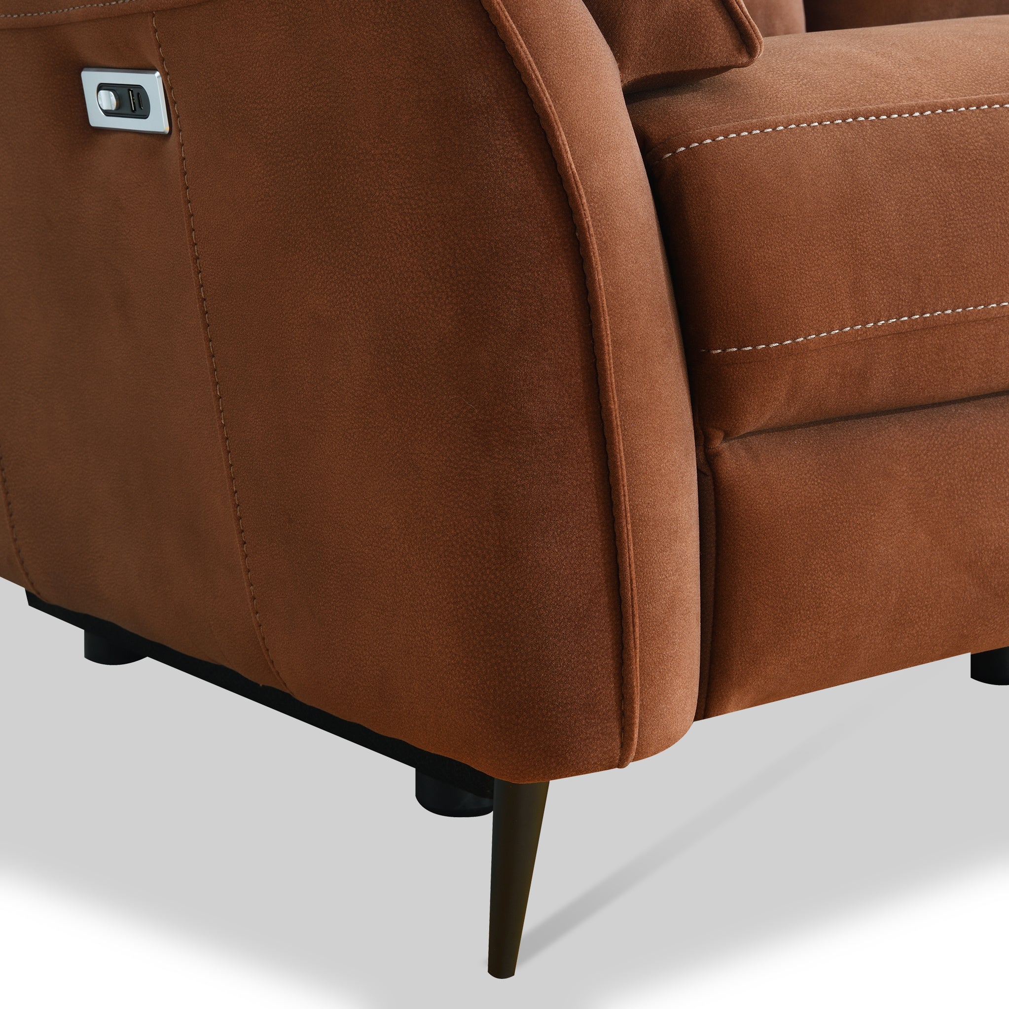 Appleby 2 Seater Power Recliner Sofa - Image 5