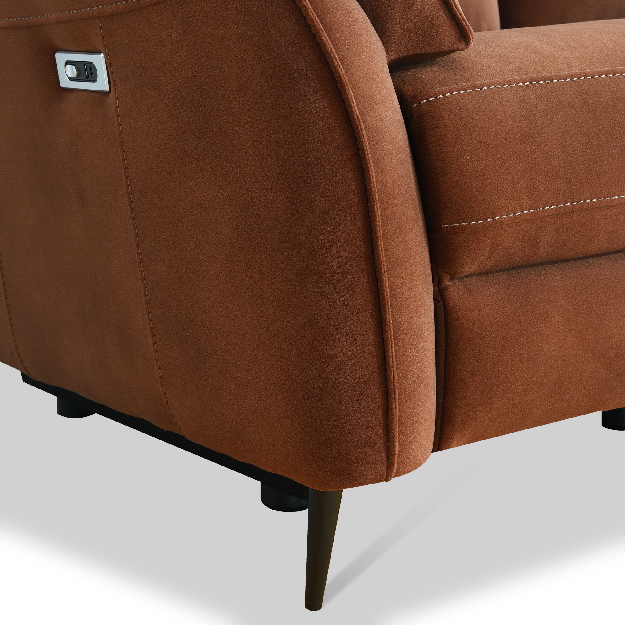 Appleby 3 Seater Power Recliner Sofa - Image 5