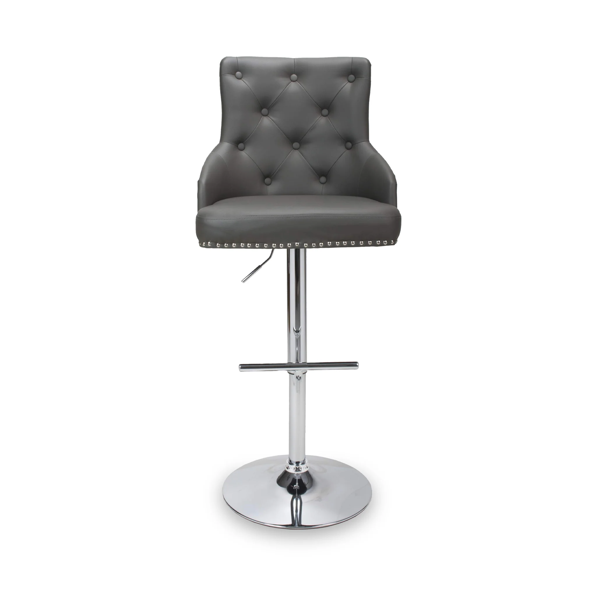 Arddun Faux Leather Bar Stool - Image 3