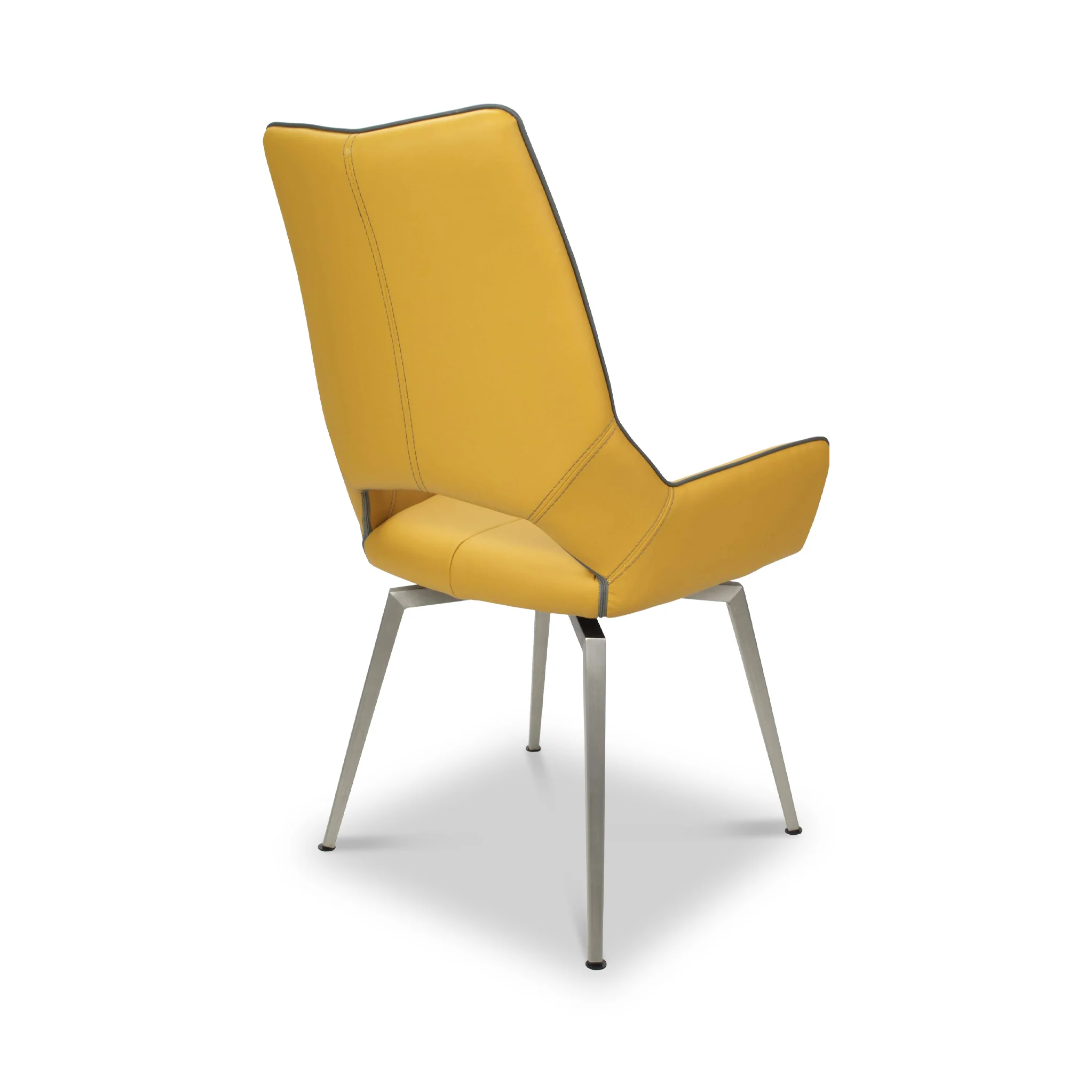 Arlo Swivel Faux Leather Dining Chair - Image 13